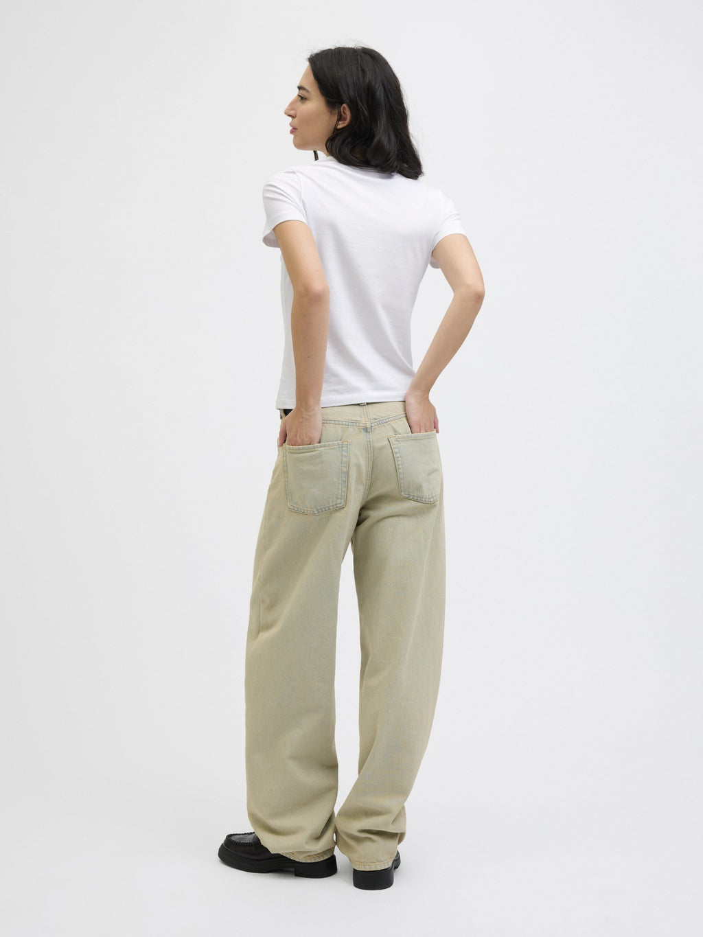 JXGIGI - Basic T-shirt - bright white