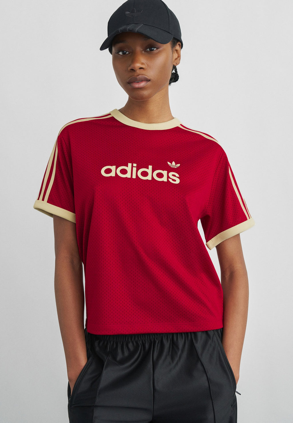 TEE - Print T-shirt - team victory red/warm vanilla
