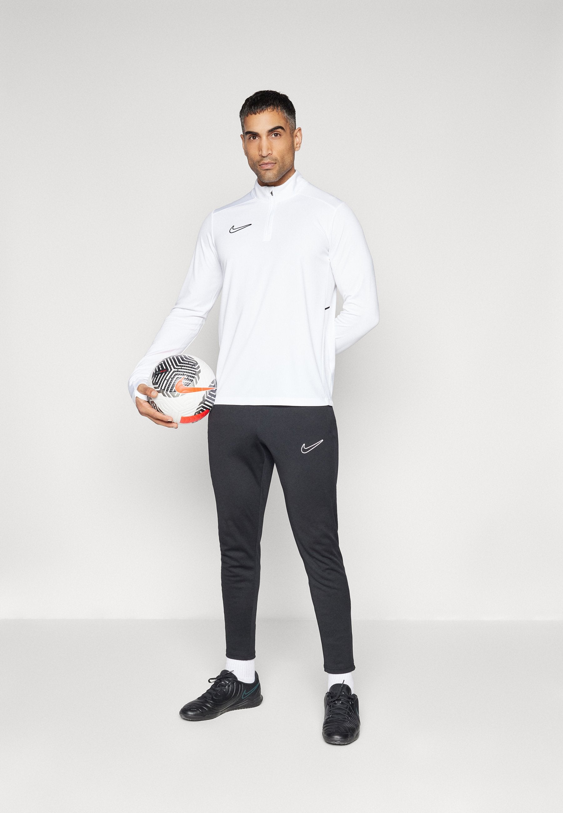 NIKE ACADEMY - قميص بأكمام طويلة - أبيض أبيض أسود