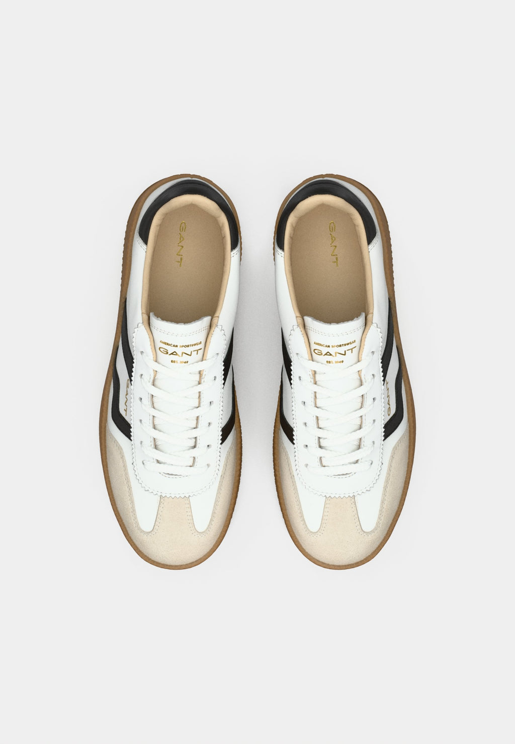 CUZMANI - Baskets - blanc/noir