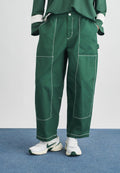 STREET PANT - Trousers - fir/antique silver coloured