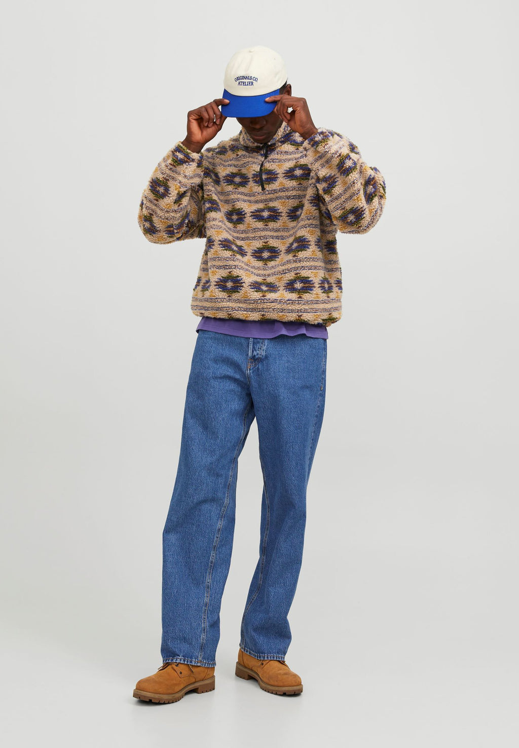 Zip Zip - Fleece jacket - crockery