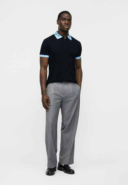 BAROQUE WAVE - Polo shirt - black