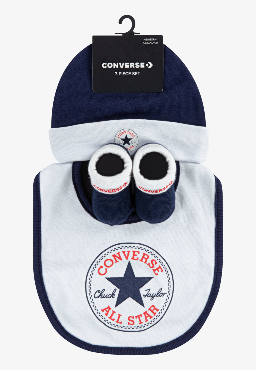 CHUCK INFANT HAT BIB BOOTIE SET - Scarf - obsidian
