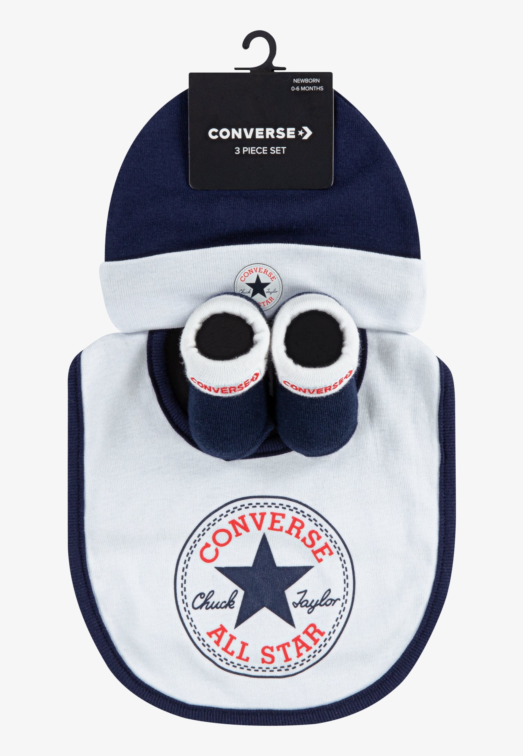 CHUCK INFANT HAT BIB BOOTIE SET - Scarf - obsidian
