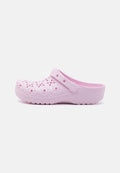 CLASSIC FLORAL CUT OUT - Mules - pink milk