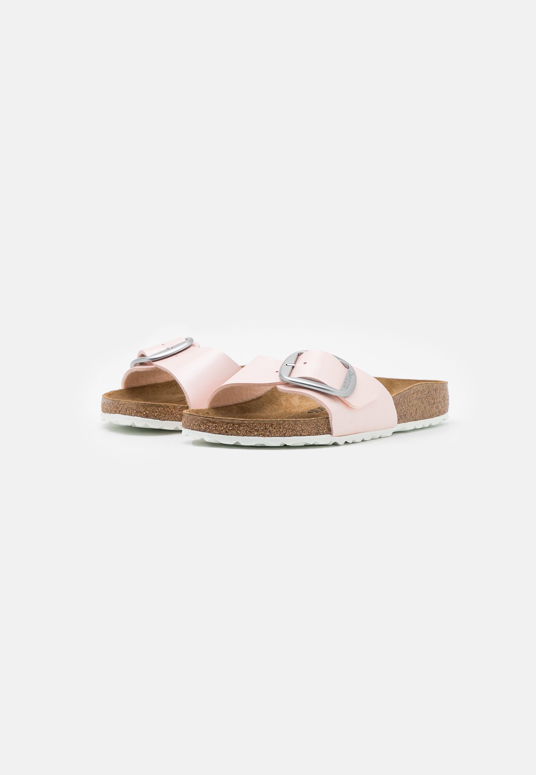 MADRID BIG BUCKLE BF GRACEFUL L.ROSES NARROW - Sandals - graceful light rose