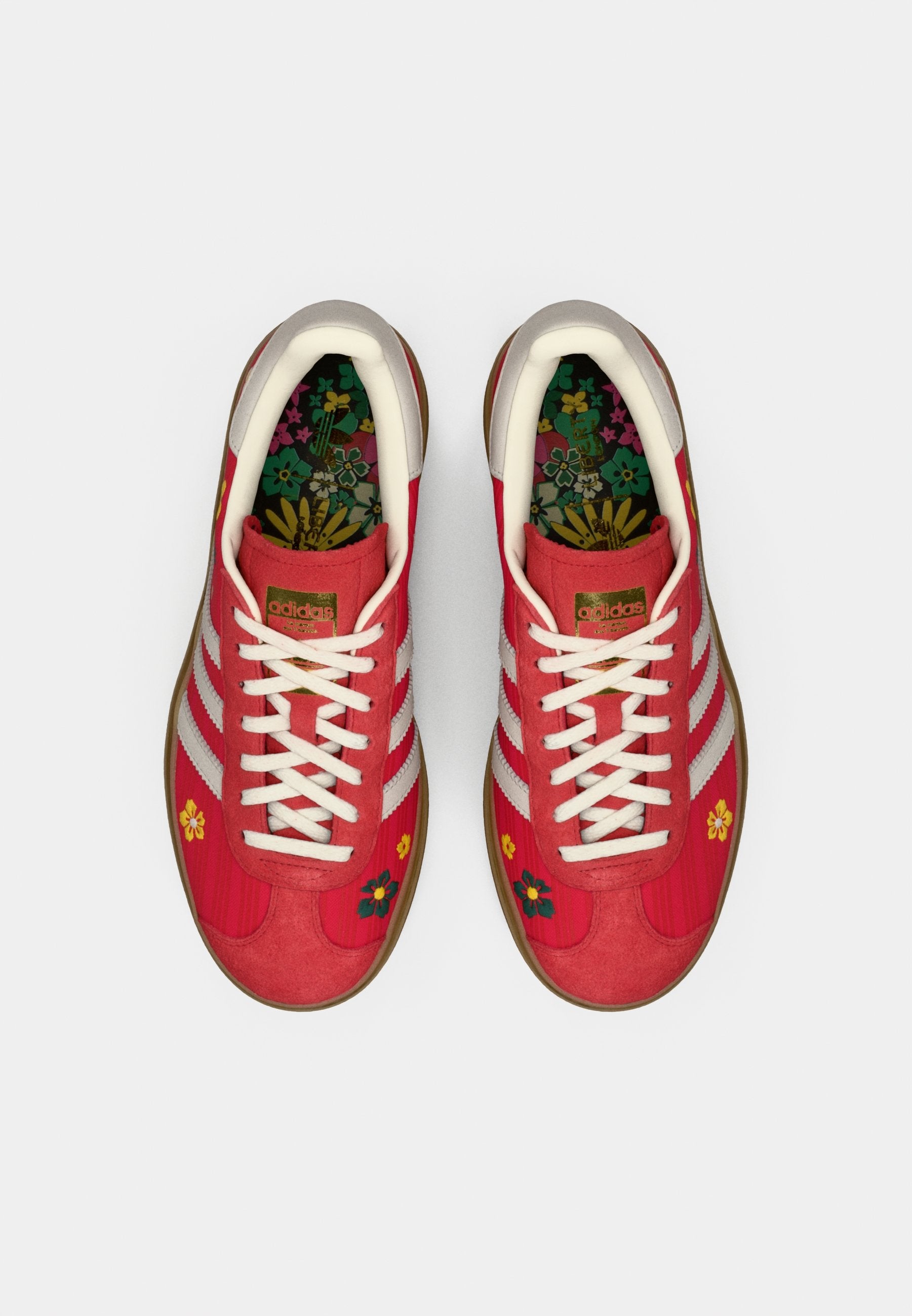 GAZELLE BOLD W X LIBERTY - Trainers - better scarlet/off white/eqt yellow