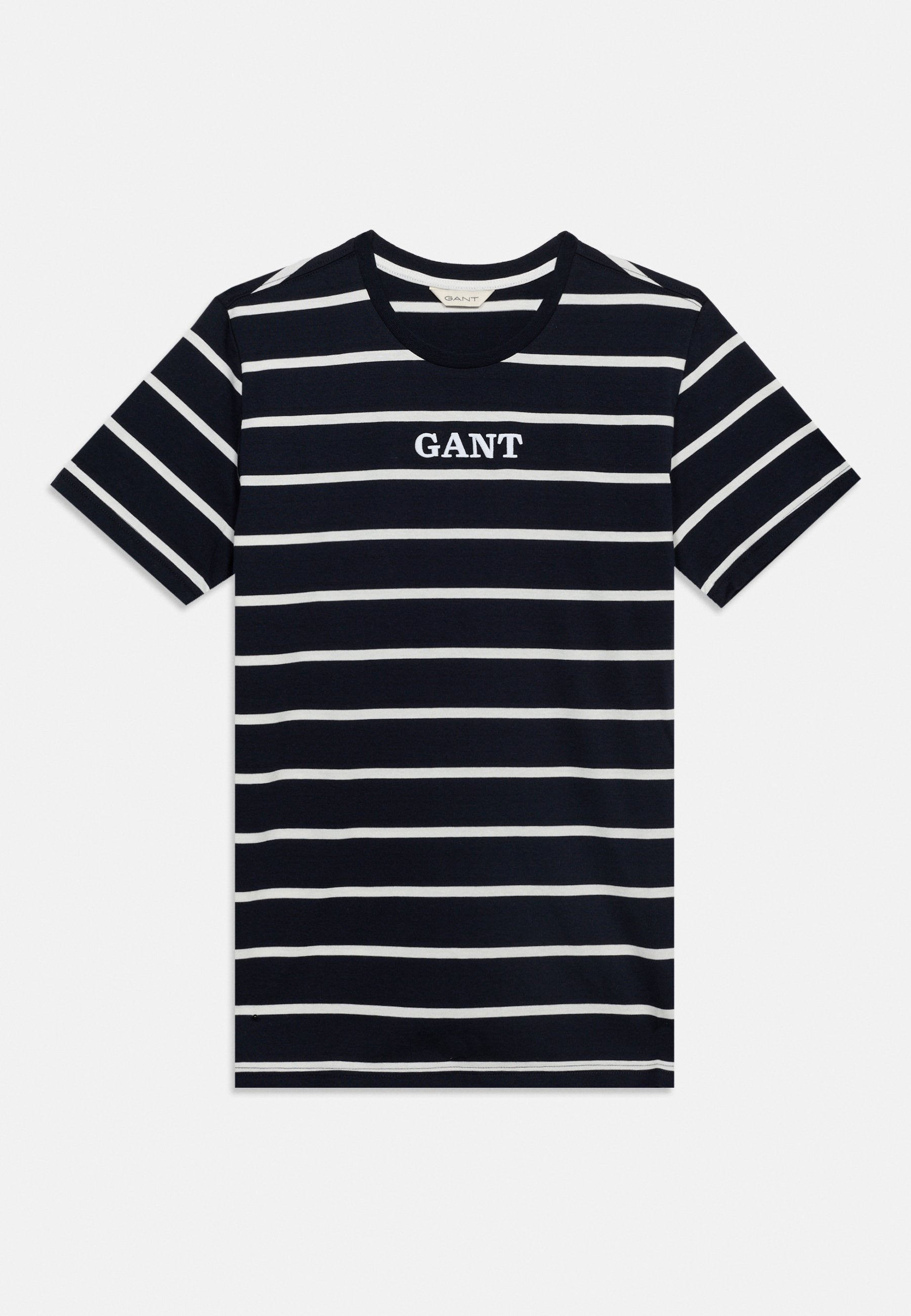 GRAPHIC STRIPE EVENING UNISEX - Print T-shirt - evening blue