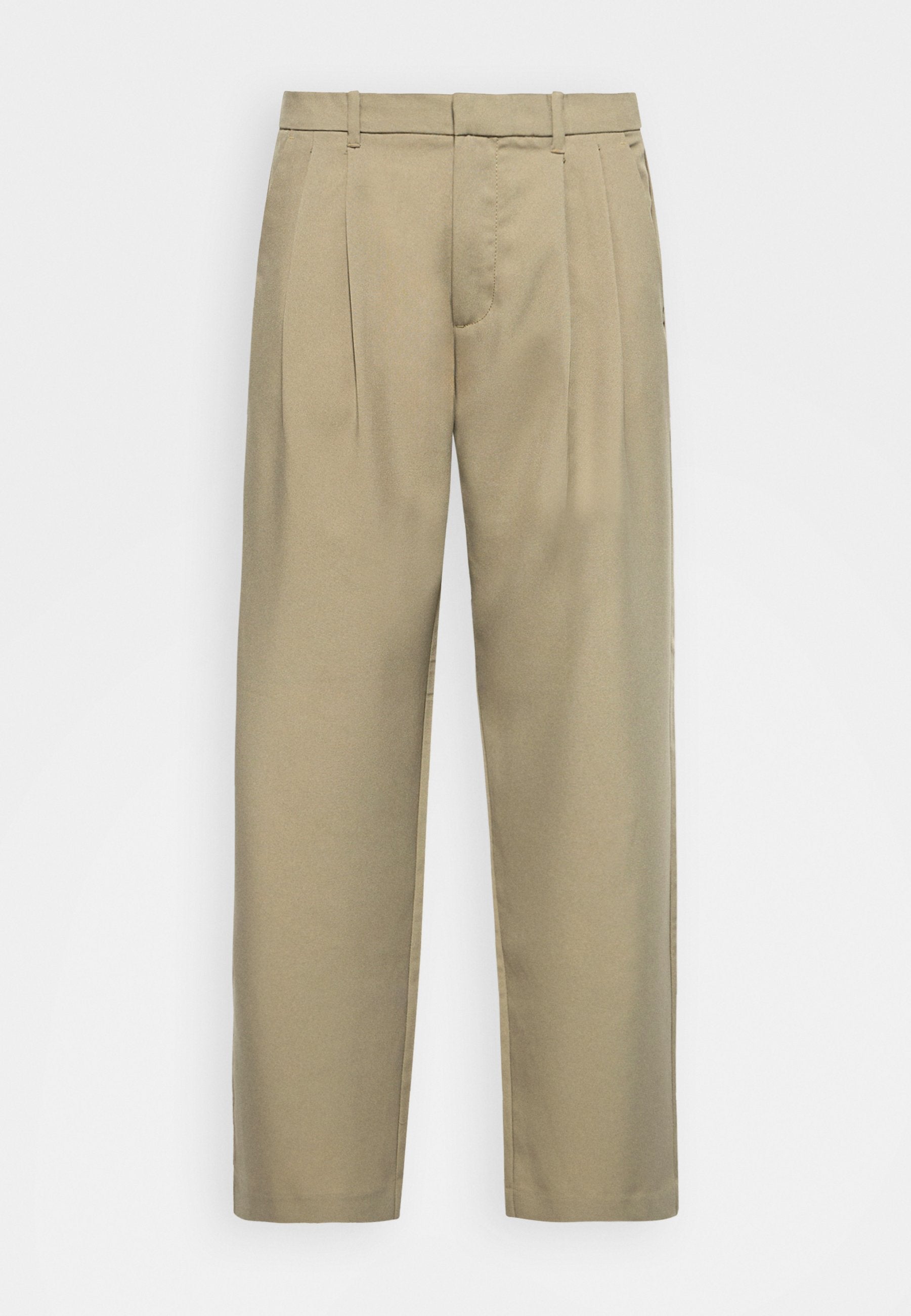 Classic Wide Leg Fit - Trousers - silver sage