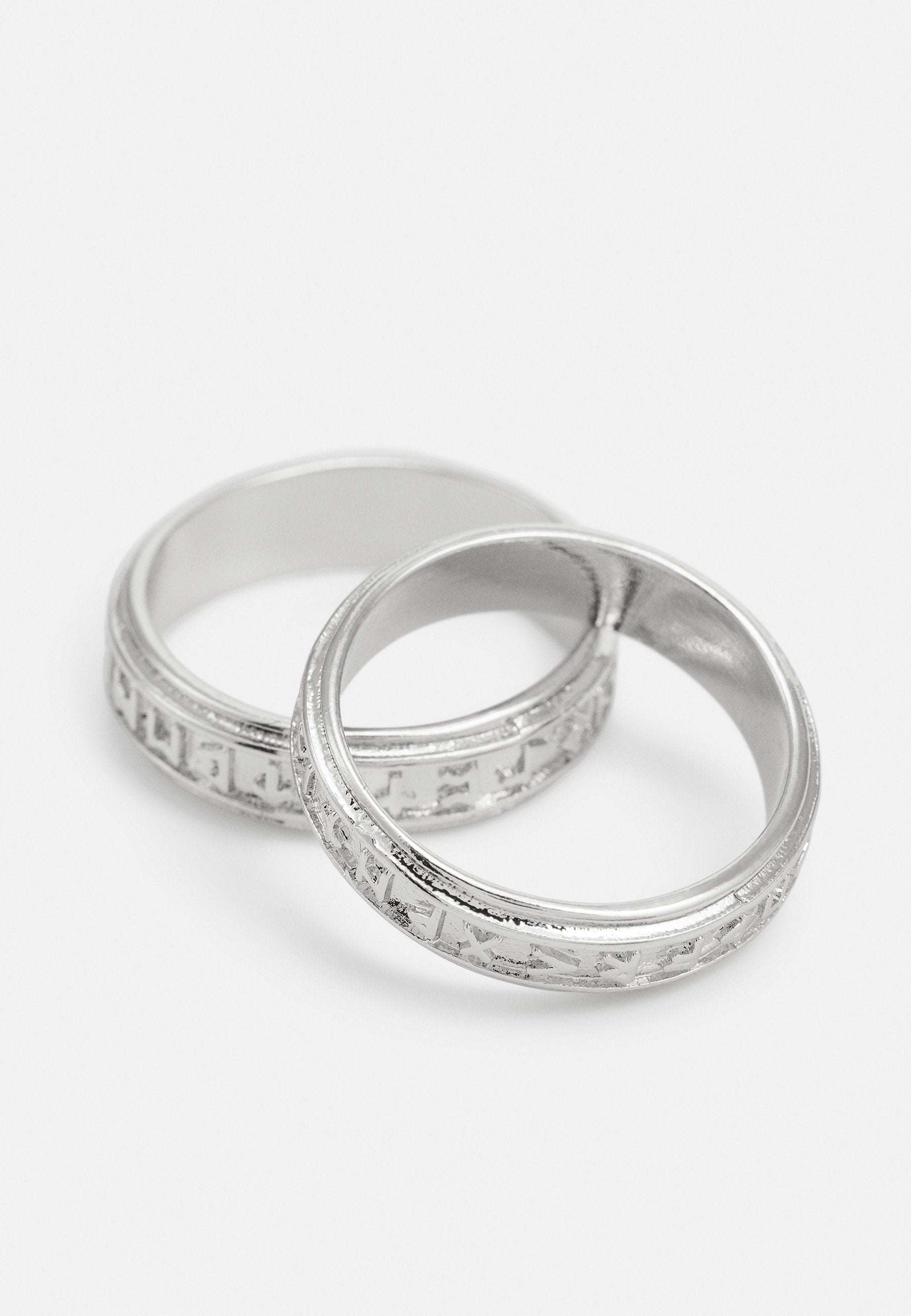JACROY UNISEX 2 PACK - Ring - silver-coloured