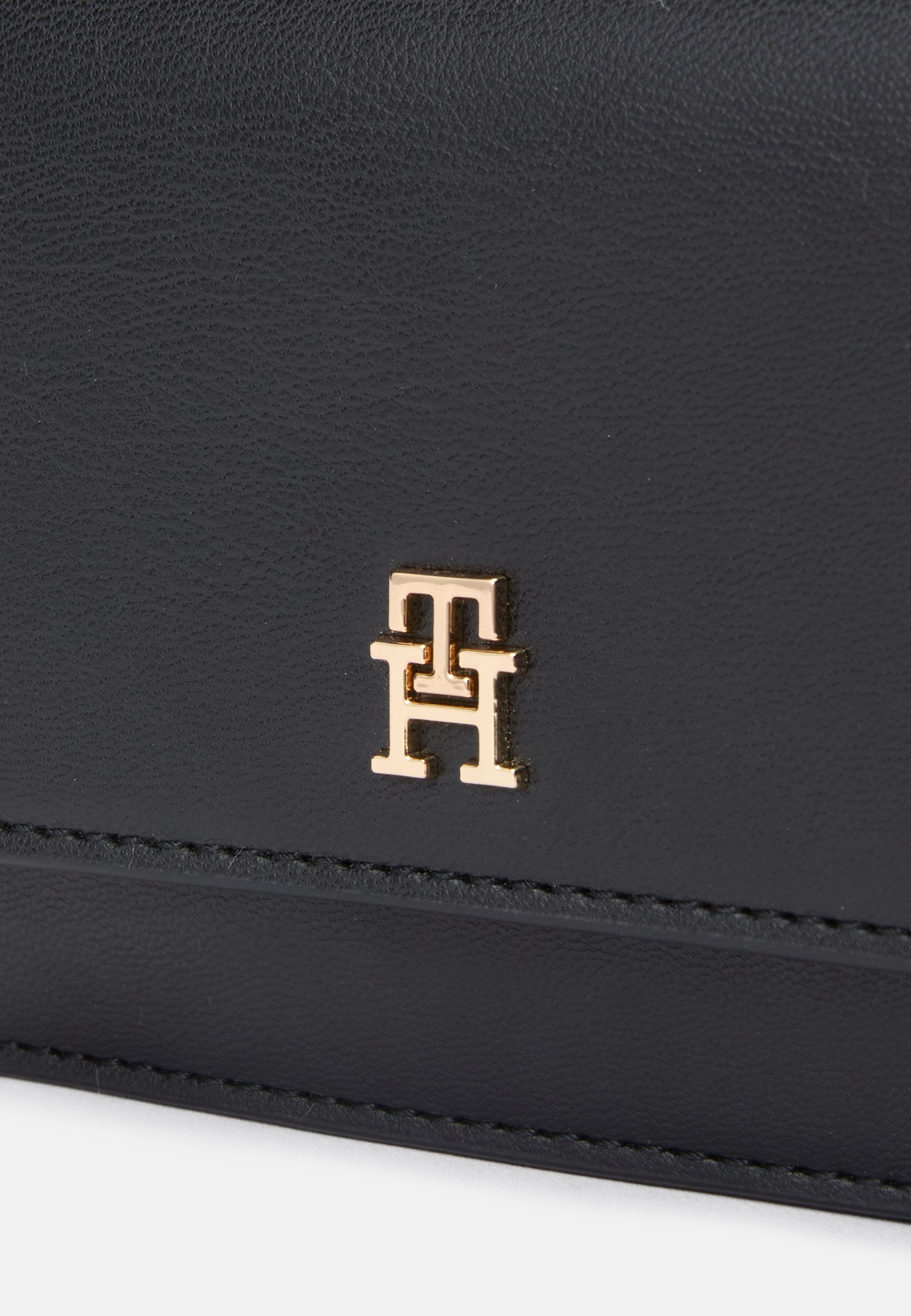 HILFIGER ICON CARD WALLET WITH CHAIN - Clutch - black