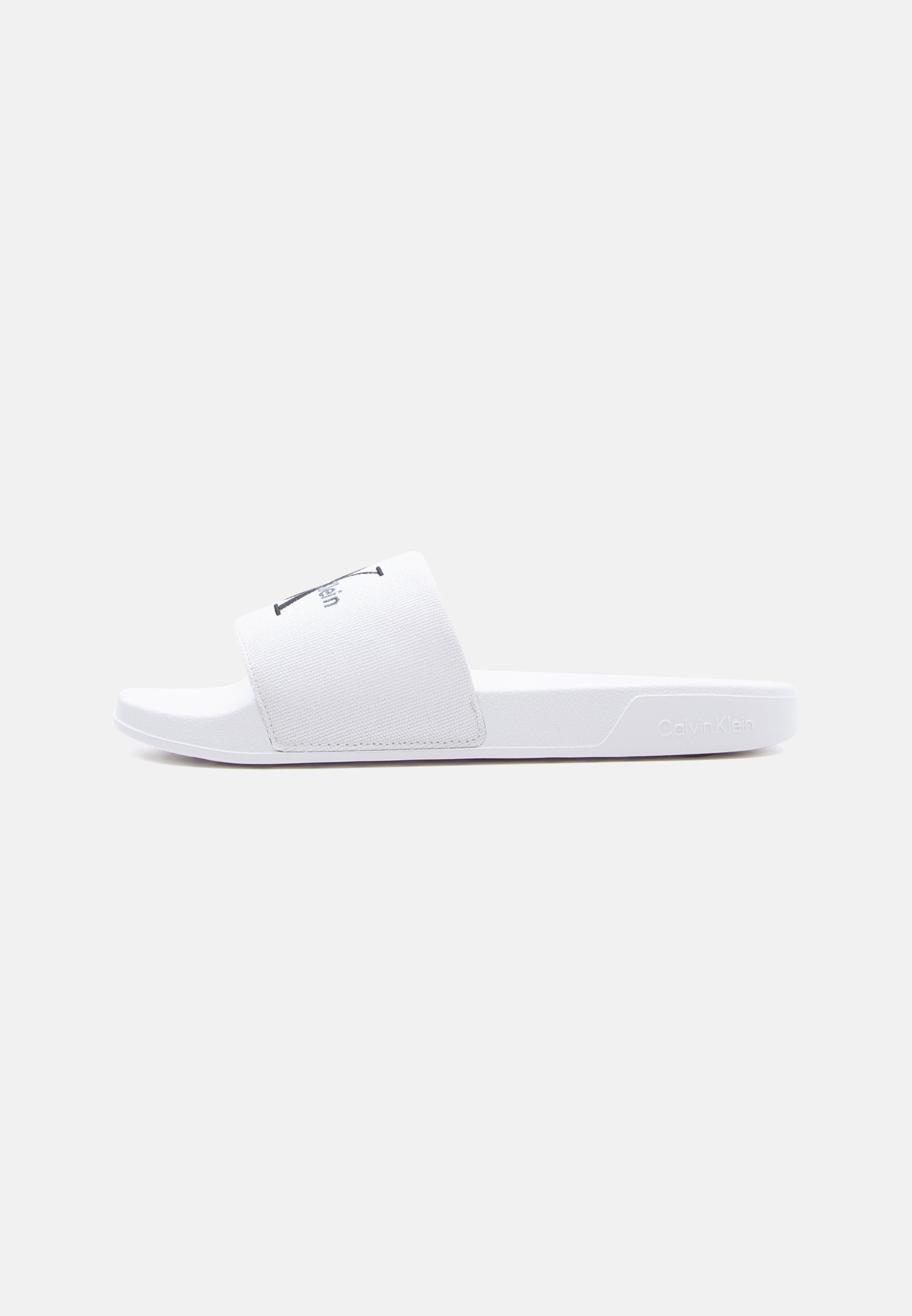 ESS SLIDE - Mules - bright white/black
