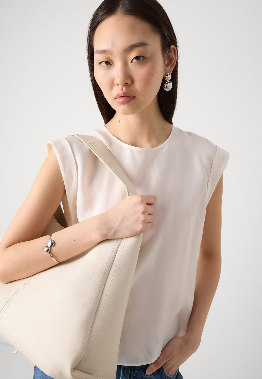 IRNETTE - Blouse - open white