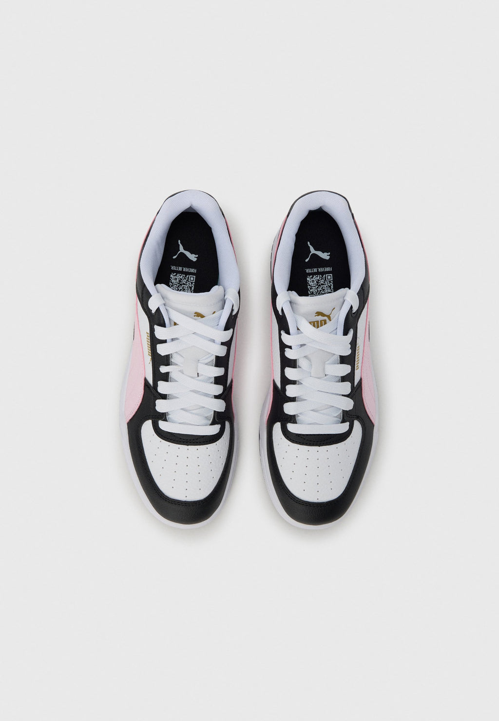 PUMA CAVEN III UNISEX - Spor Ayakkabı - beyaz/inci pembesi/altın rengi