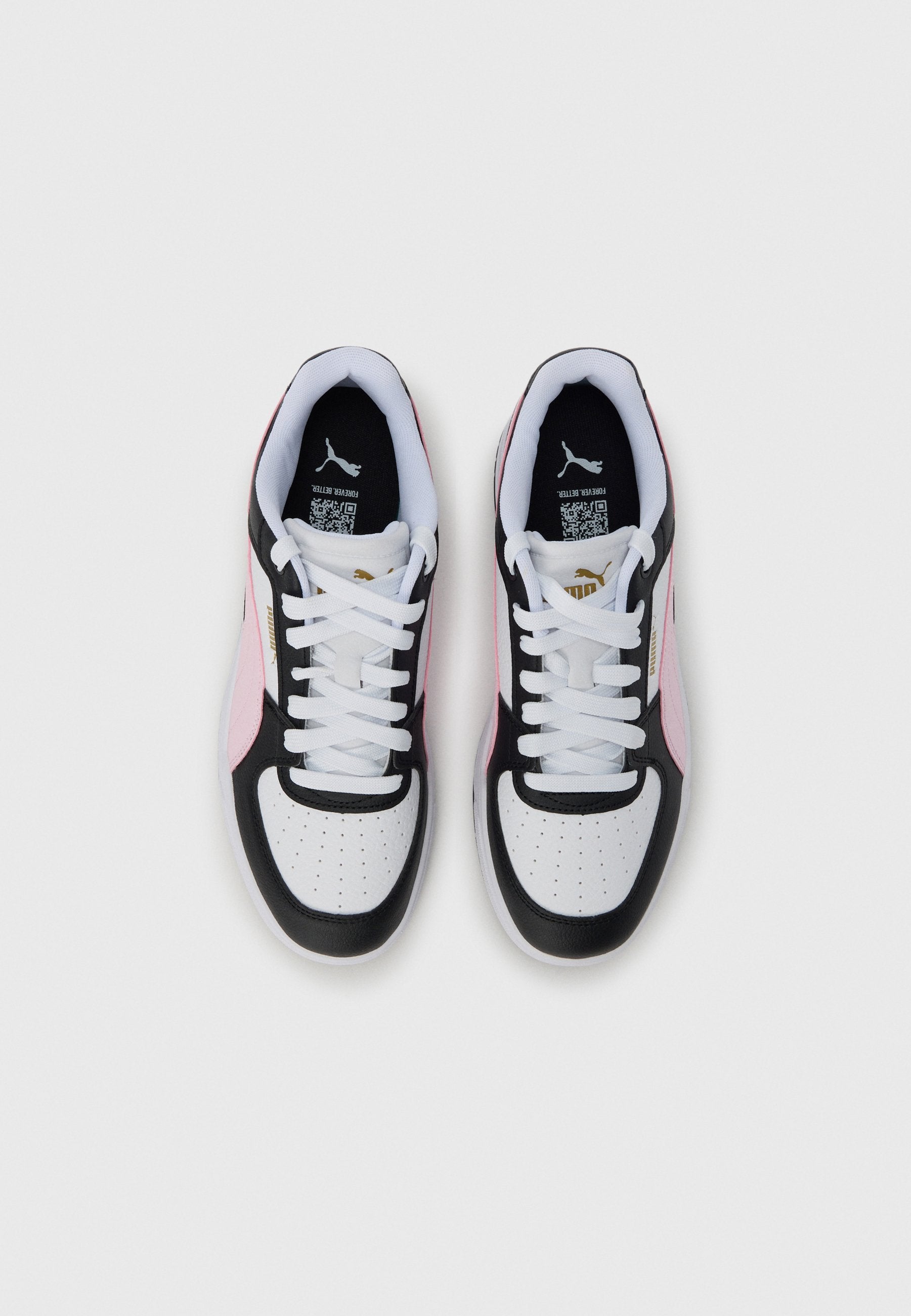 PUMA CAVEN III UNISEX - Spor Ayakkabı - beyaz/inci pembesi/altın rengi