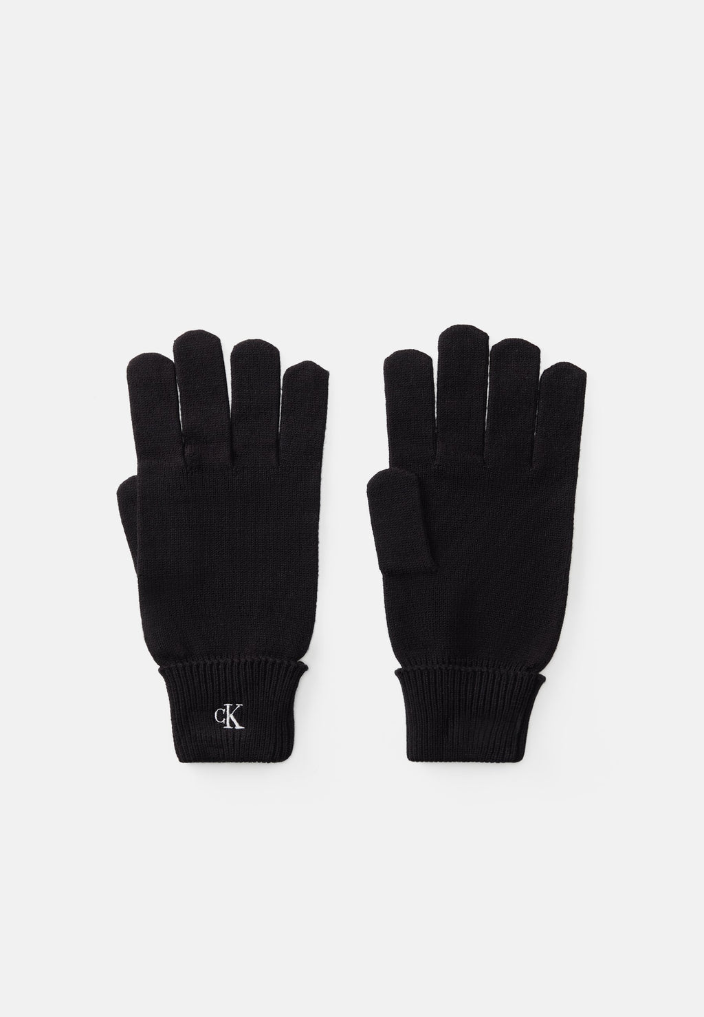 MONOGRAM EMBROIDERY - Gloves - black