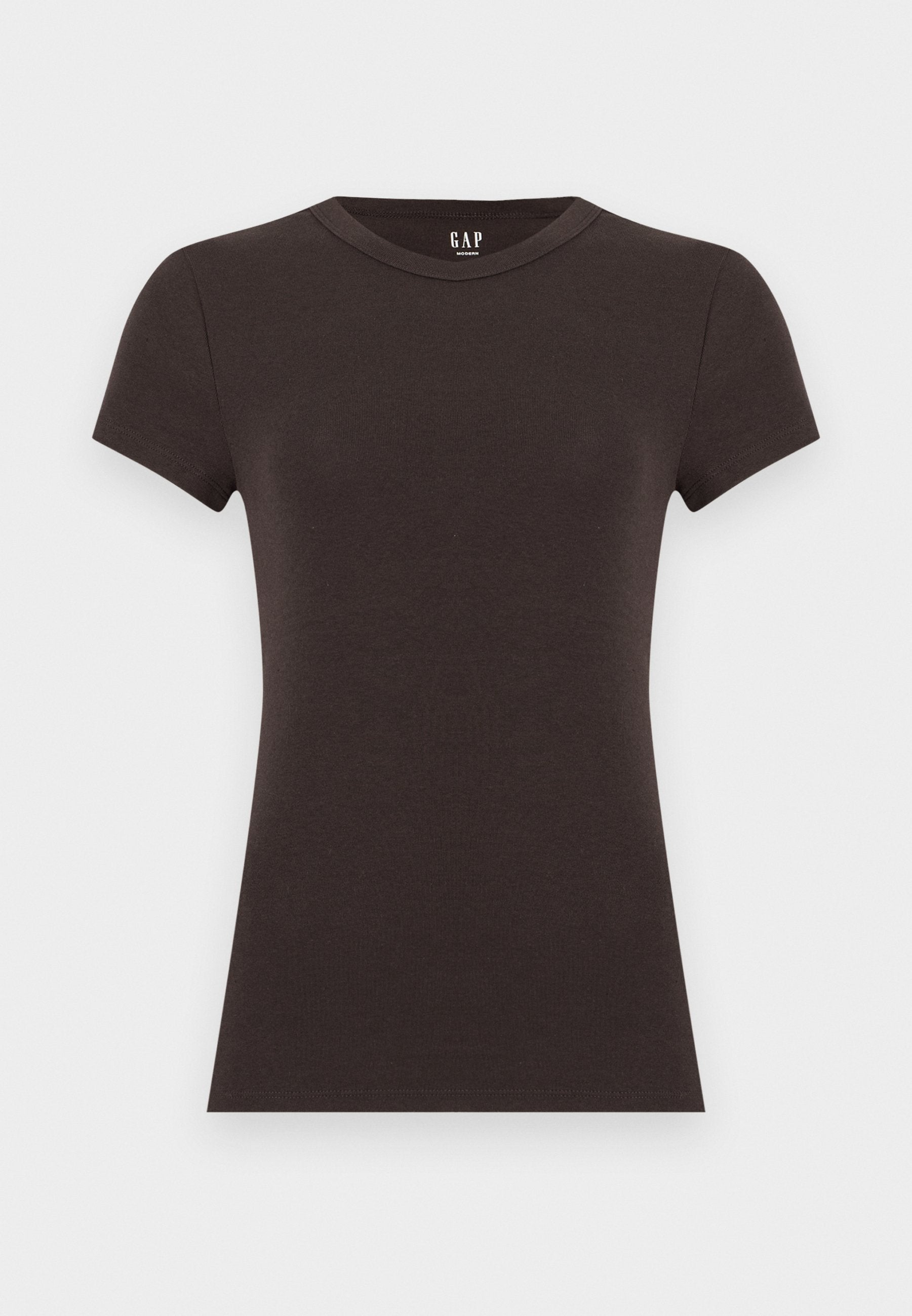 CREW - Print T-shirt - terra brown