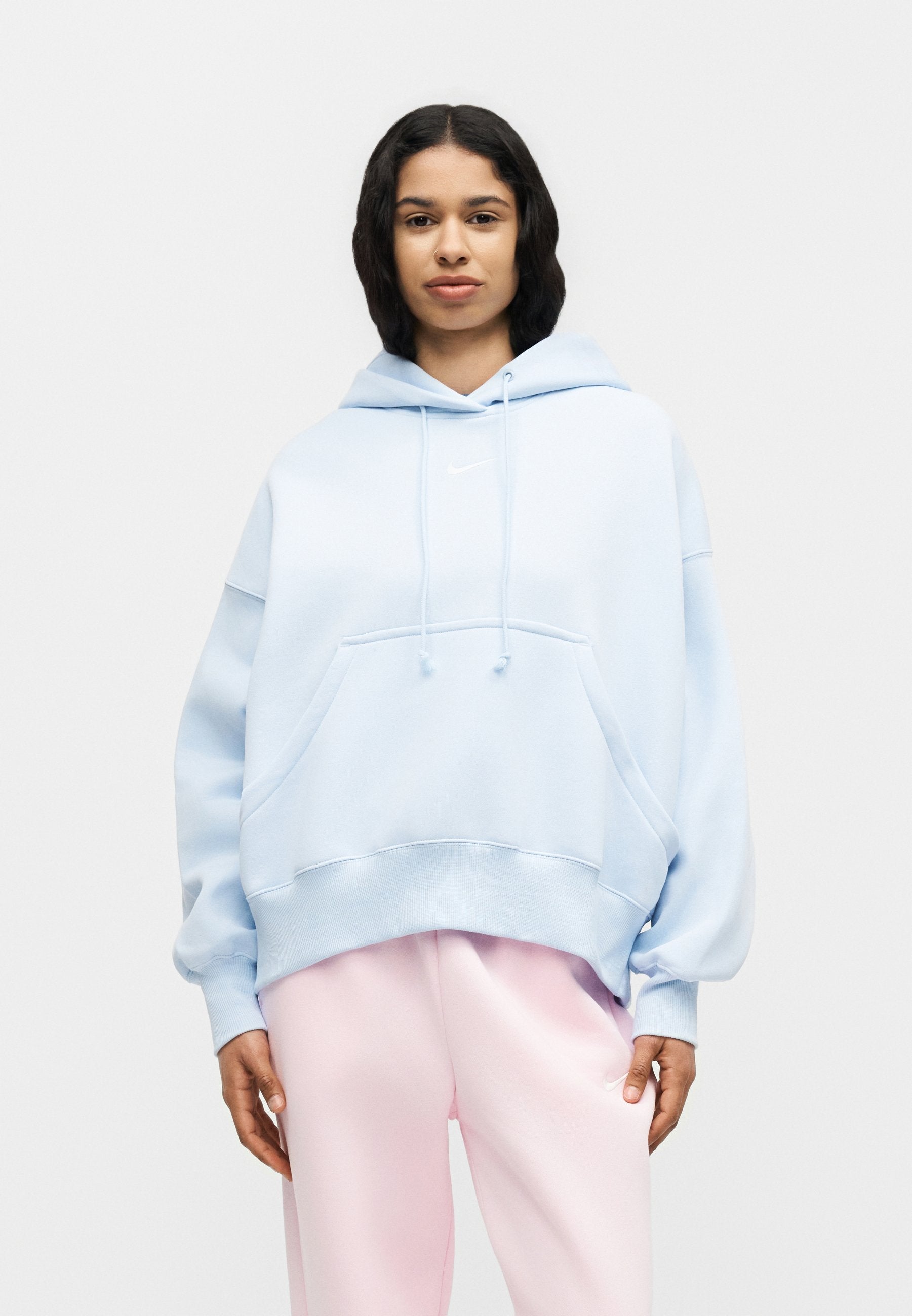 SWEAT À CAPUCHE - Sweat à capuche - bleu hydrogène voile