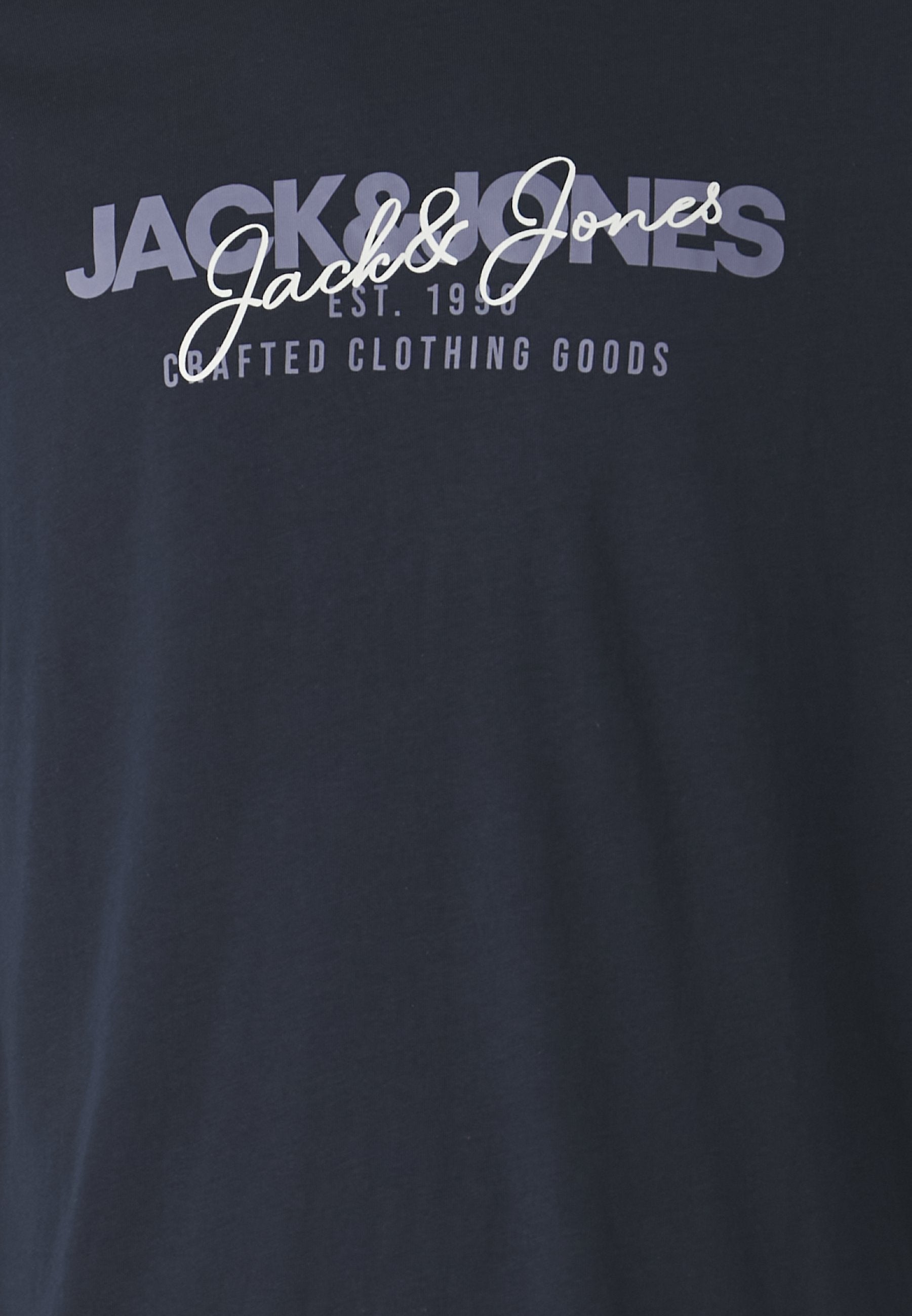 JJALVIS TEE CREW NECK 3 PACK - Print T-shirt - kombu green/navyblazer/black