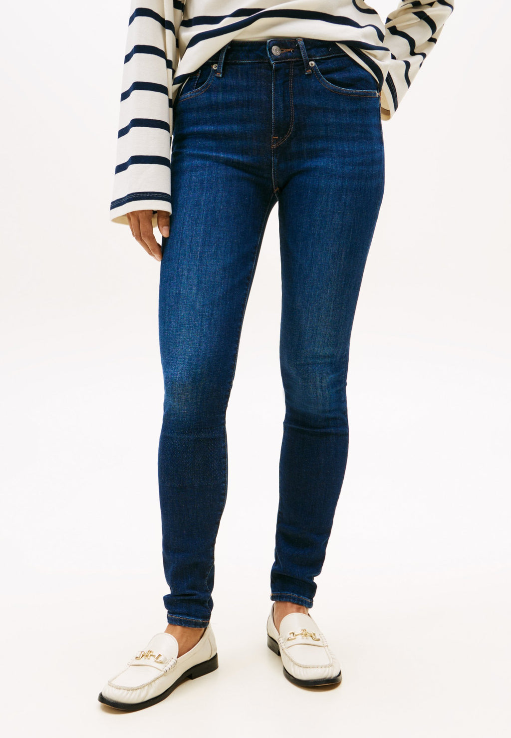 NOS COMO SKINNY RW DARK BLUE - Jean skinny - nos dark blue