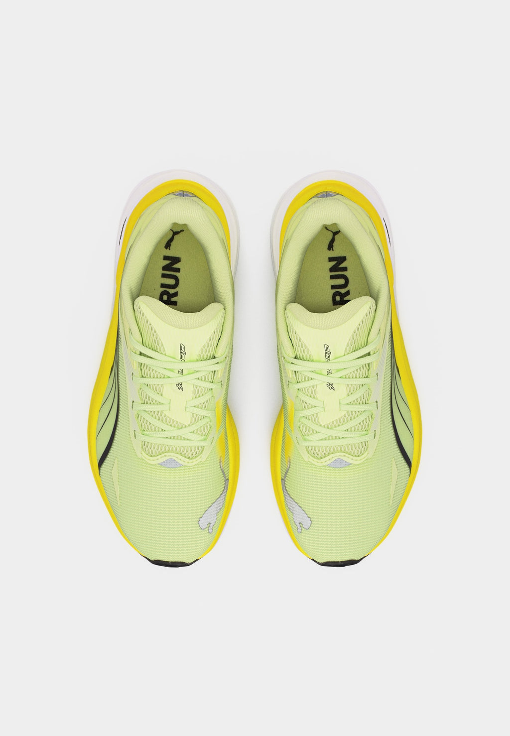 ELECTRIFY NITRO 4 JR UNISEX - Road running shoes - apple spritz/lux lime/black
