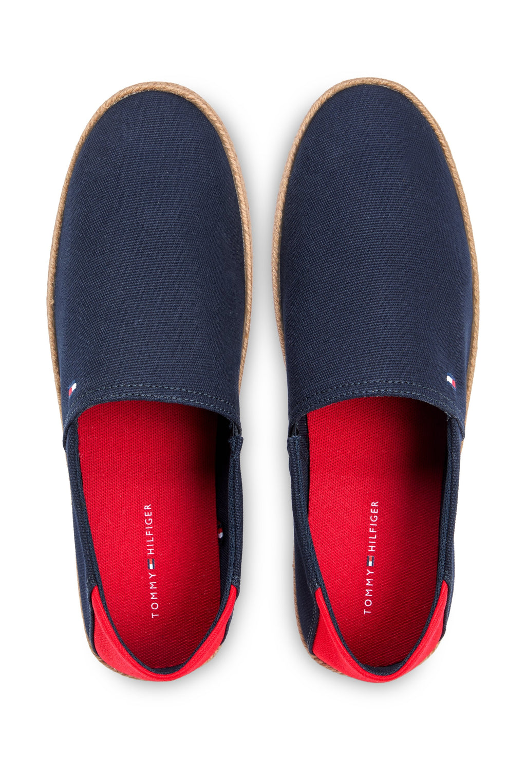 FLAG EMBROIDERY CANVAS ESPADRILLES - Espadrilles - desert sky