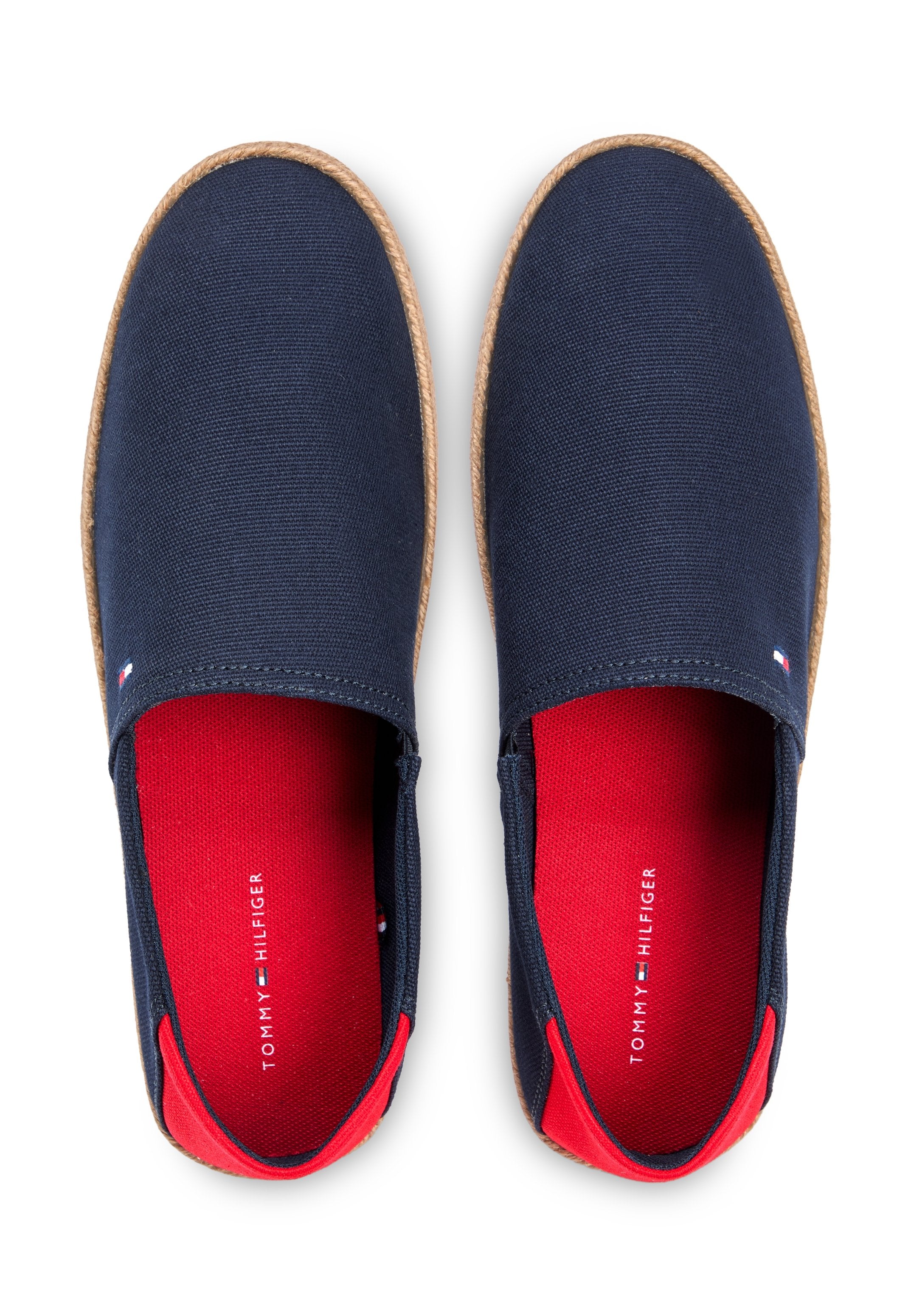 FLAG EMBROIDERY CANVAS ESPADRILLES - Espadrilles - desert sky