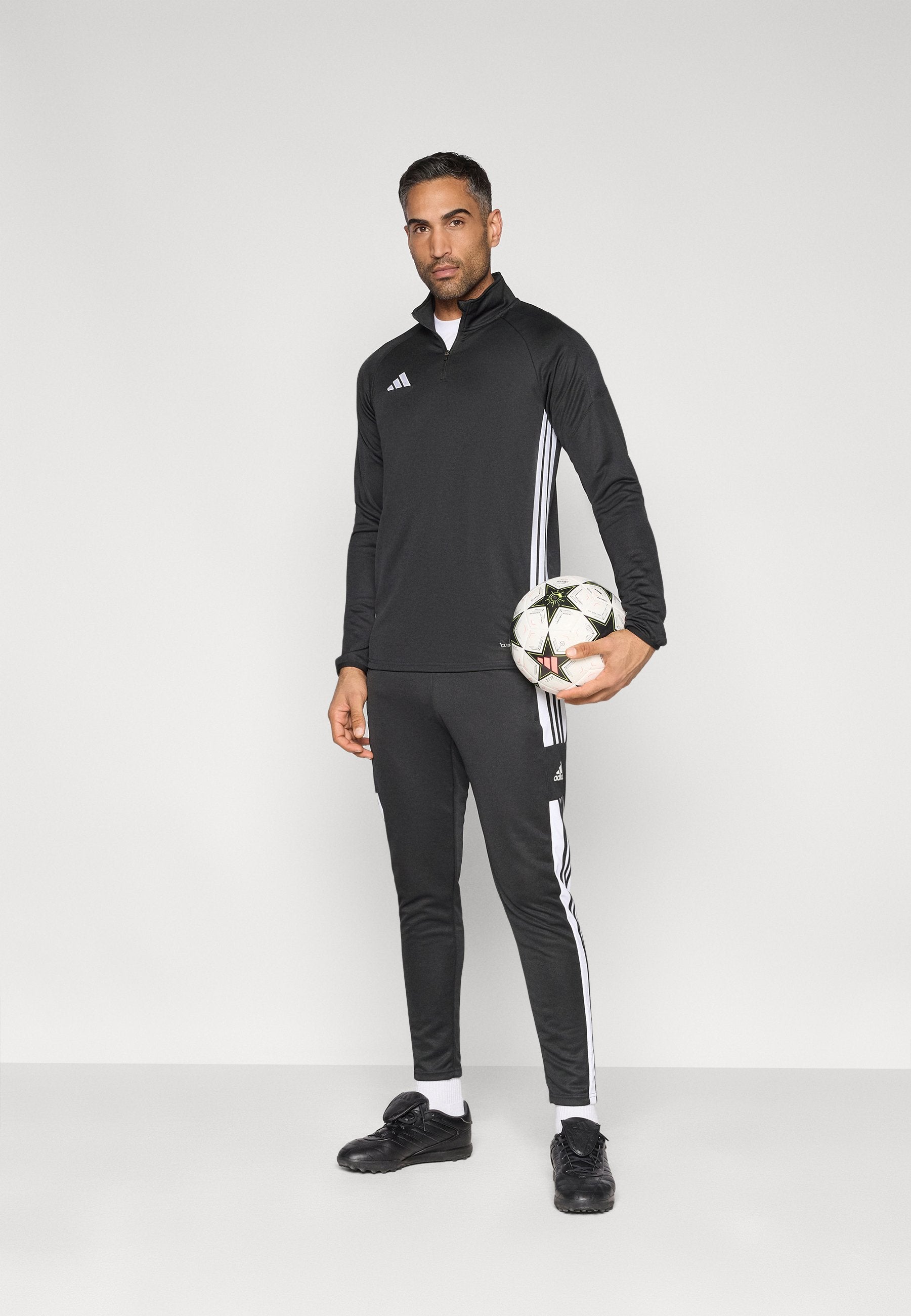 TIRO 26 ESSENTIALS TRAINING TOP - Long sleeved top - black/white