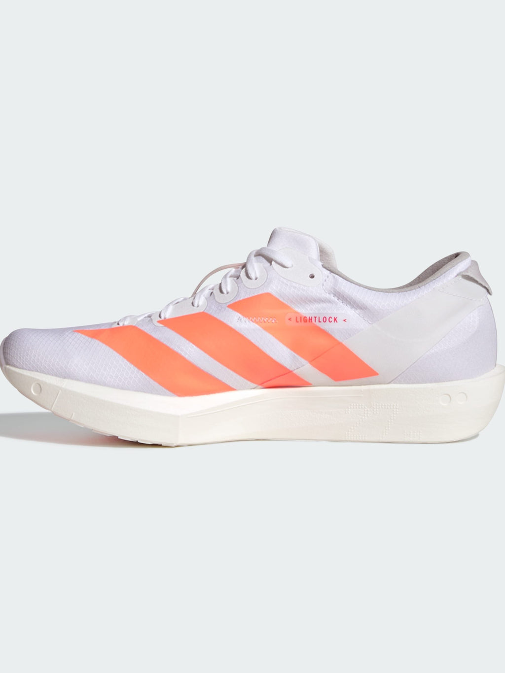 ADIZERO ADIOS 9 - Road running shoes - cloud white   lucid orange   lucid red
