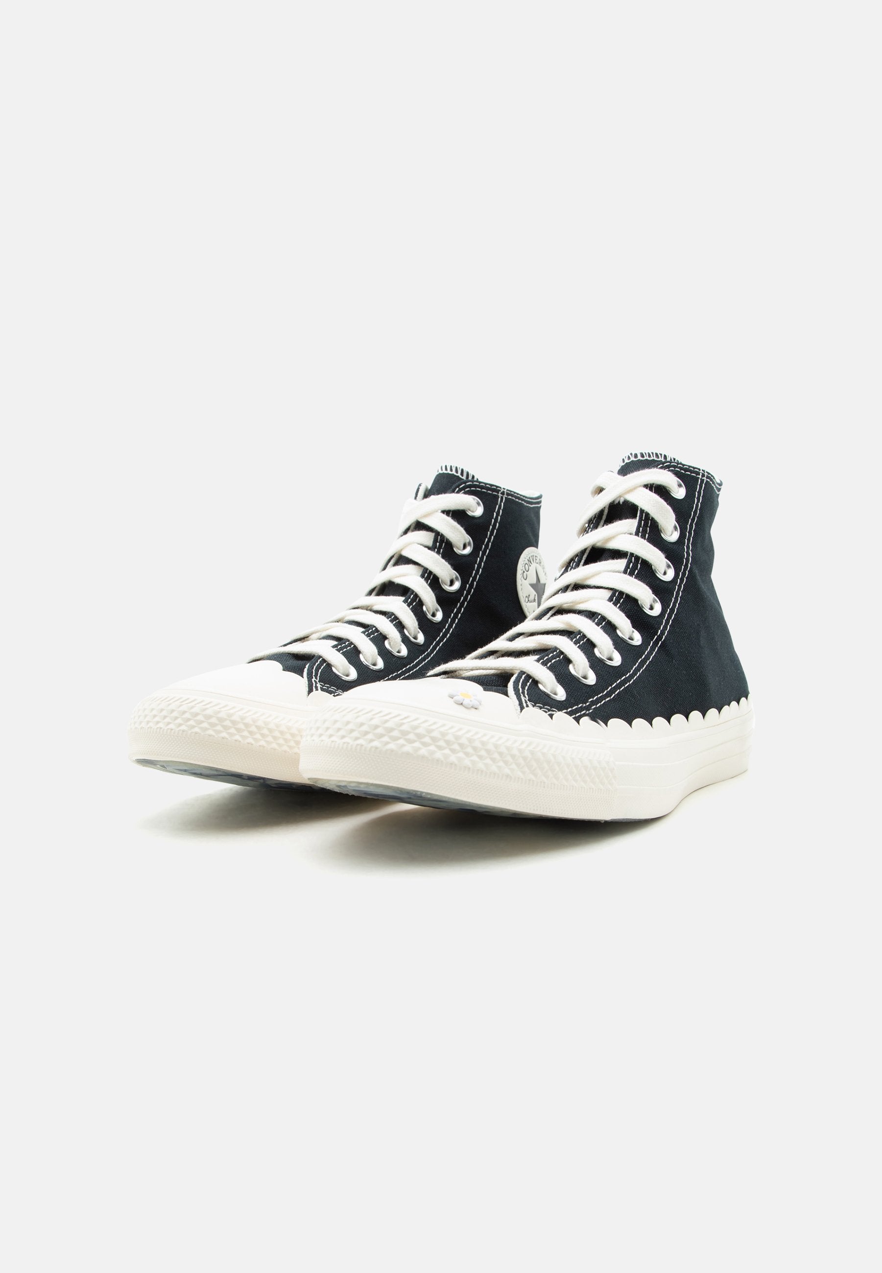 CHUCK TAYLOR ALL STAR - Bilekli spor ayakkabı - siyah/krem