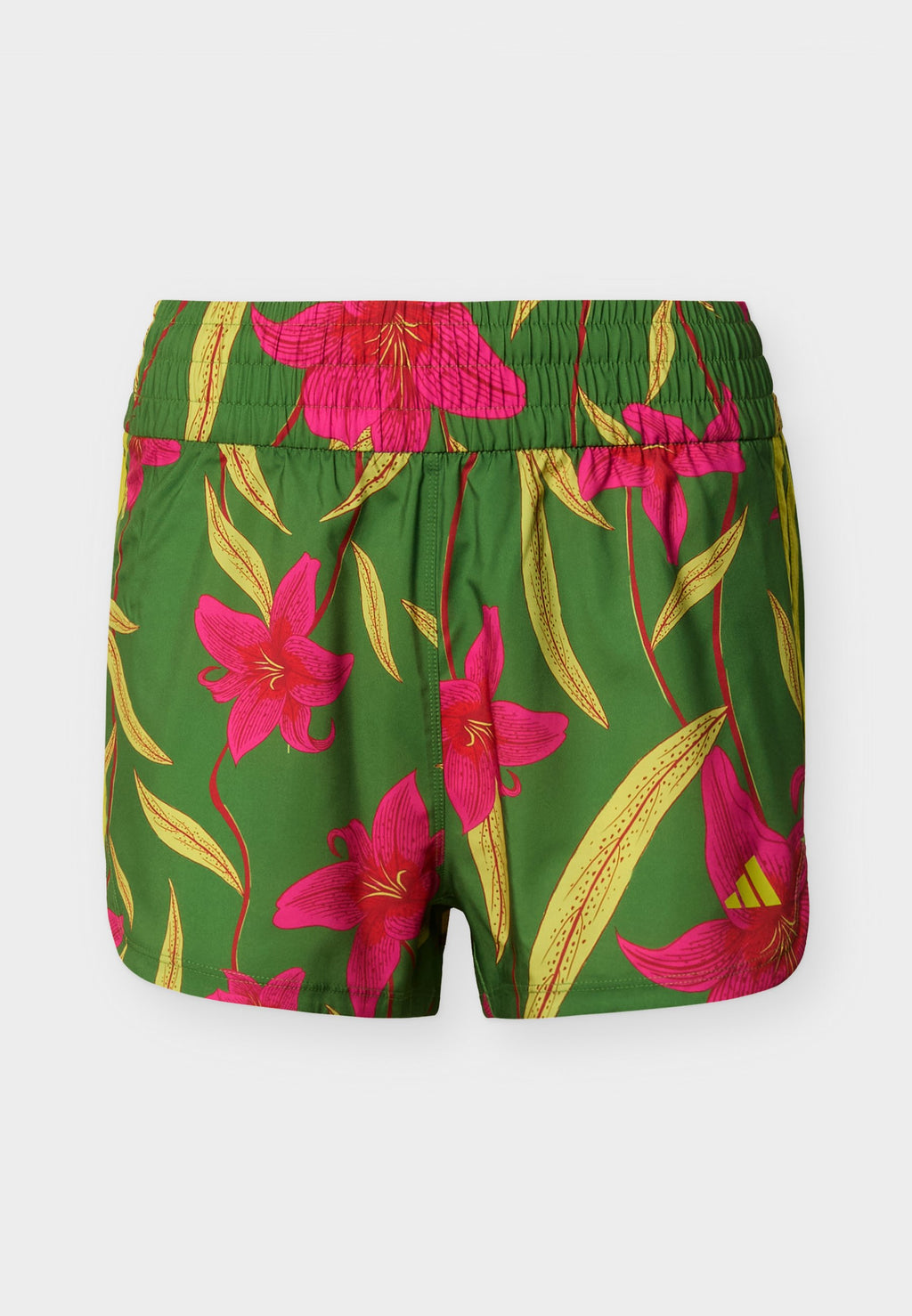ADIDAS X FARM PIO PACER - Short de sport - crew green/bahia magenta/unity lime