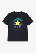 DISSECTED CHUCK PATCH TEE - Print T-shirt - black/neon mantis