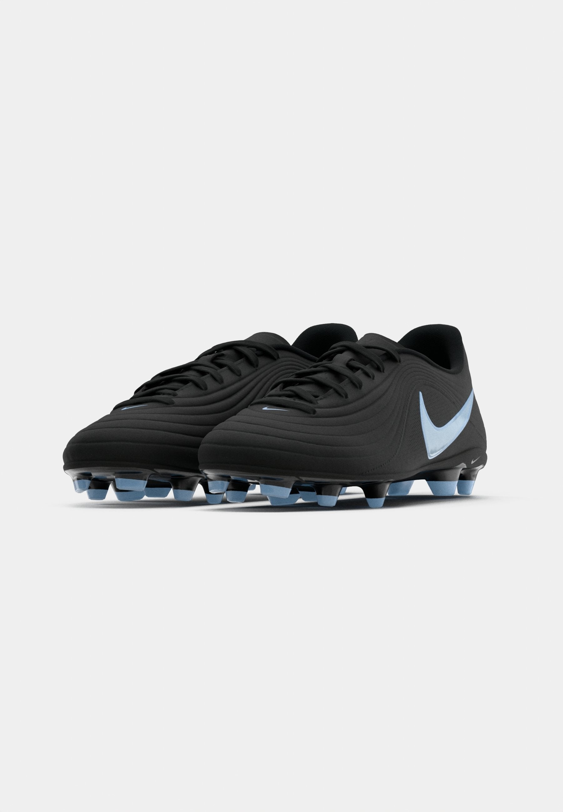 TIEMPO MAESTRO CLUB FG/MG UNISEXE - Chaussures de football sur terrain synthétique - noir/bleu glacier