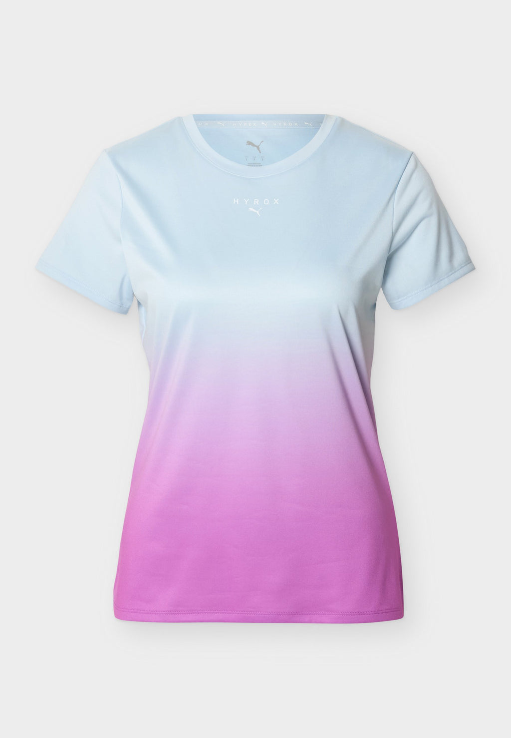 X HYROX GRAPHIC TEE - تي شيرت رياضي - لوسيت/أوركيد كهربائي