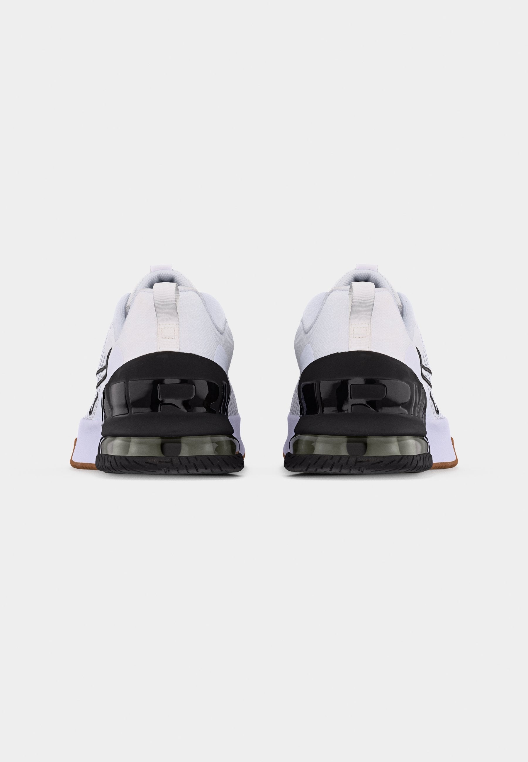 AIR MAX ALPHA 6 - Training shoe - white/black/med brown