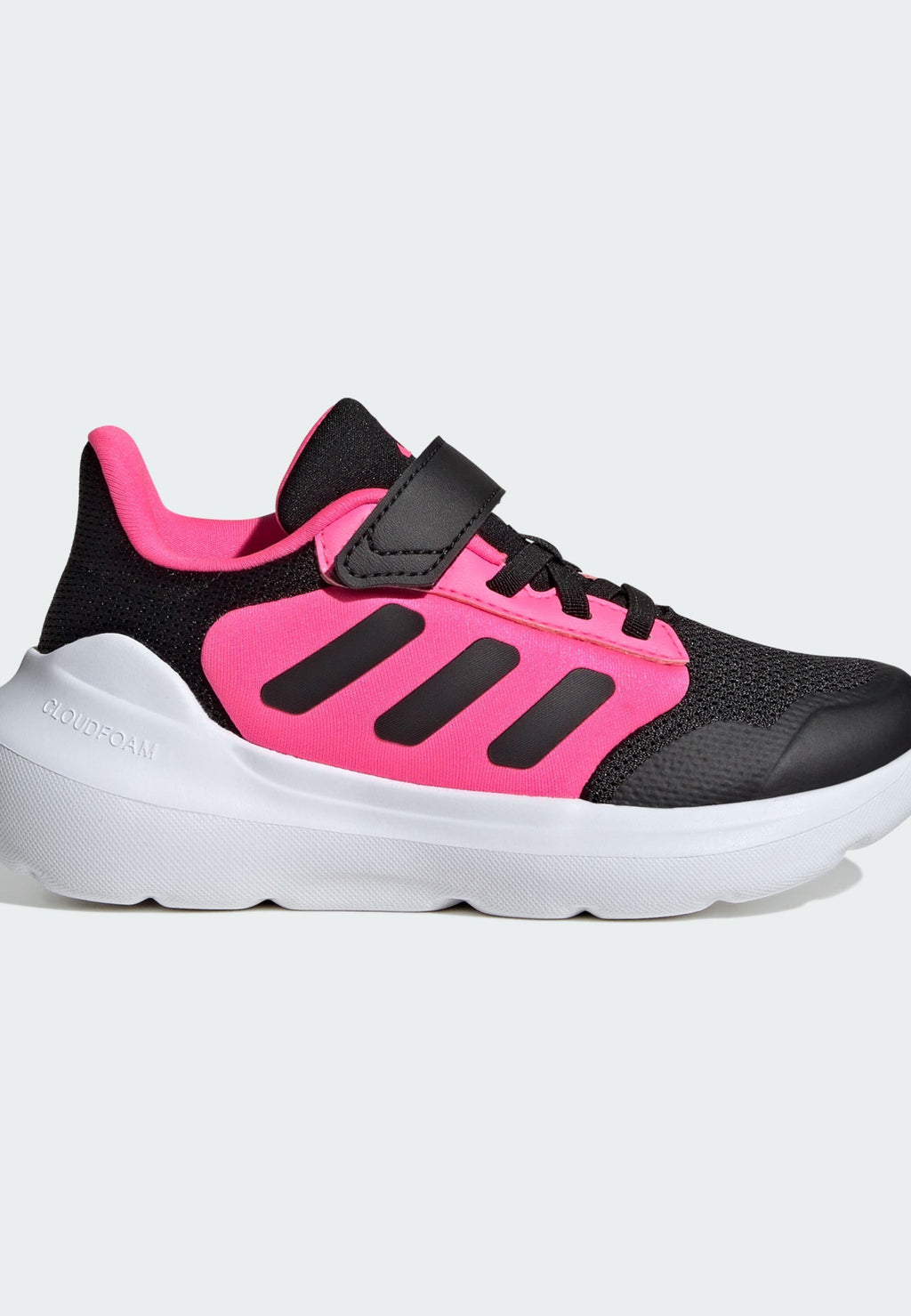 TENSAUR RUN 3.0 UNISEX - Road running shoes - core black core black lucid pink