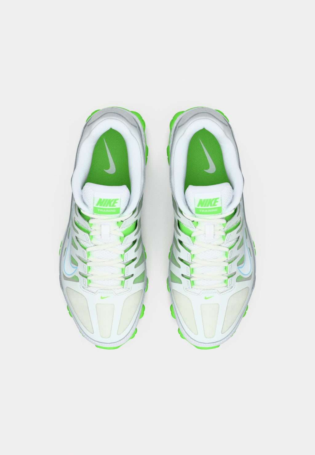REAX 8 - Training shoe - off white/white/green strike/glacier blue