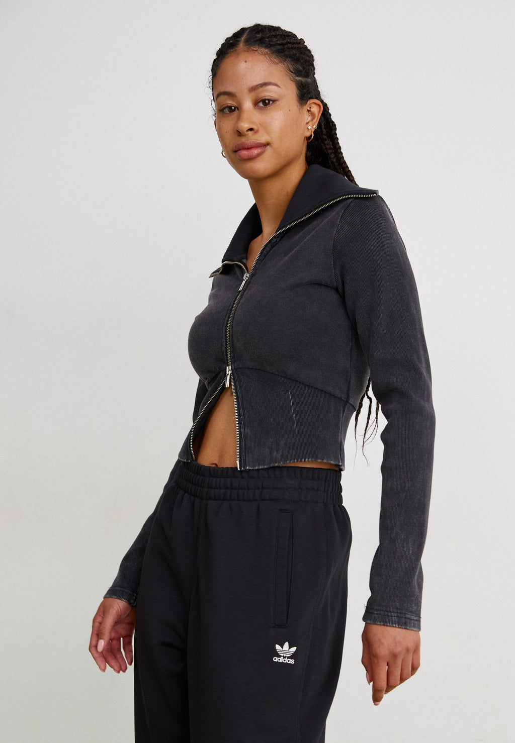 ESS JOGGERS - Tracksuit bottoms - black