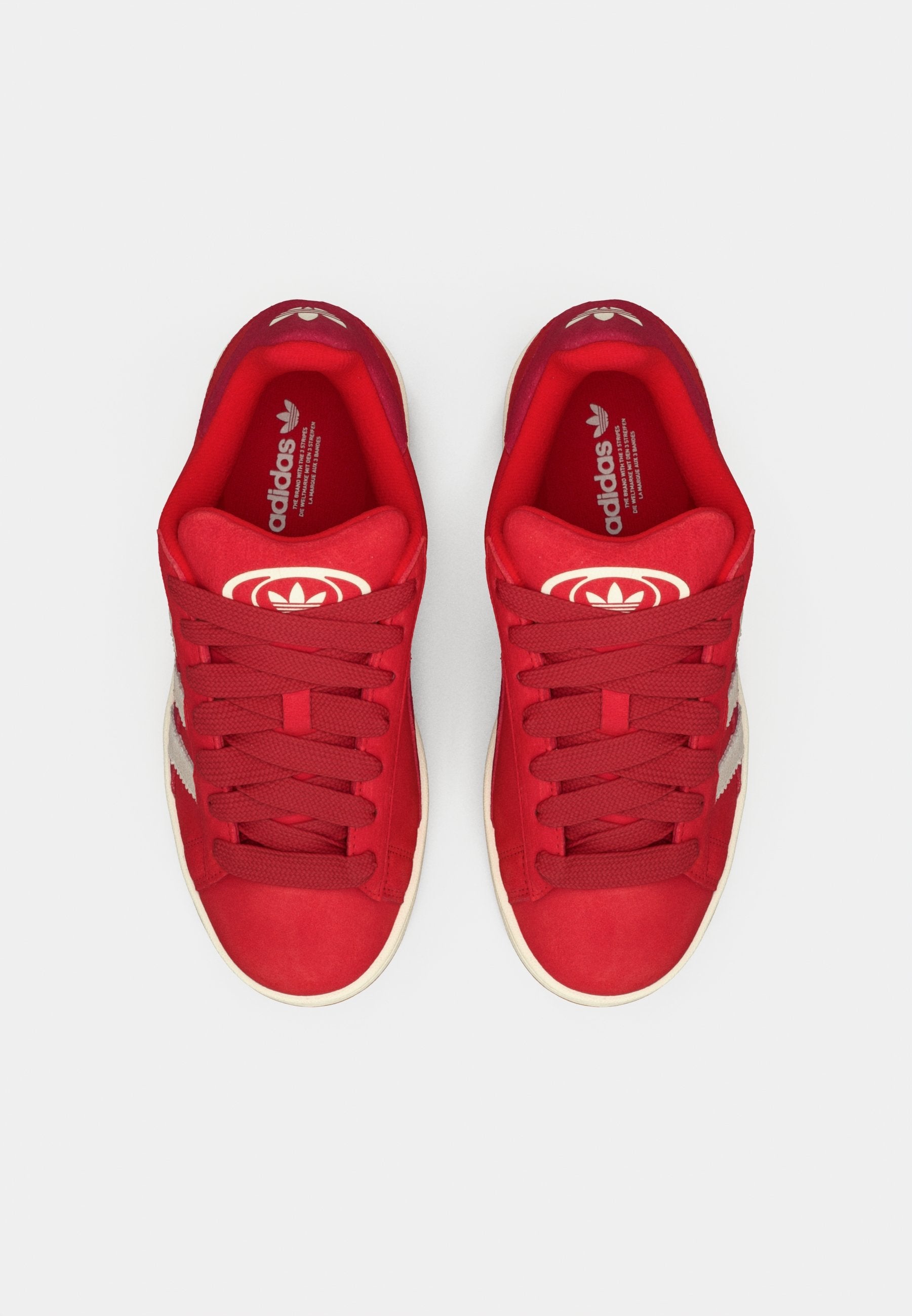 CAMPUS 00S TWIST - Kaykay ayakkabıları - better scarlet/off white/team victory red