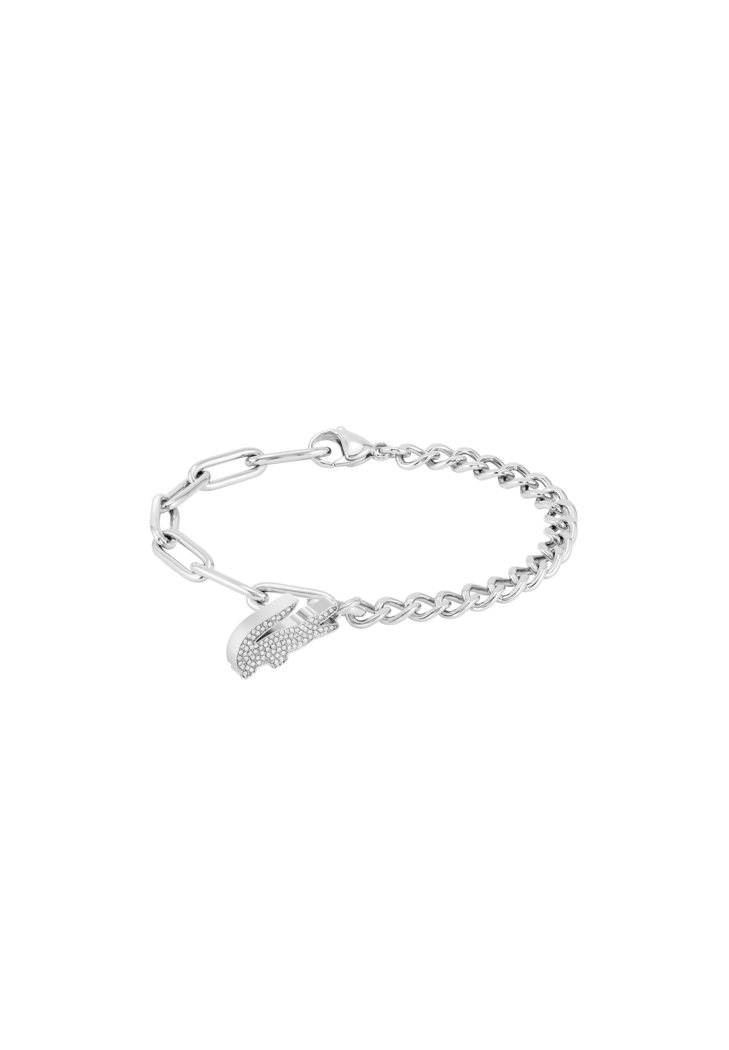 CROCODILE - Bracelet - silberfarben