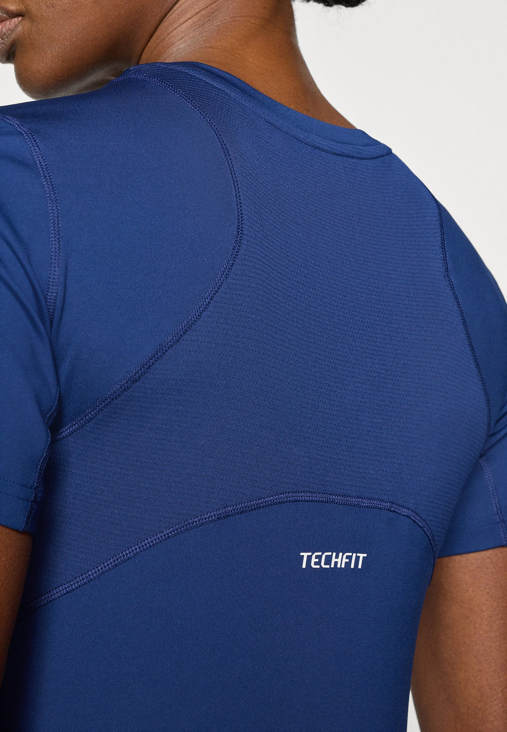 TECHFIT TRAINING T-SHIRT - Sports T-shirt - dark blue