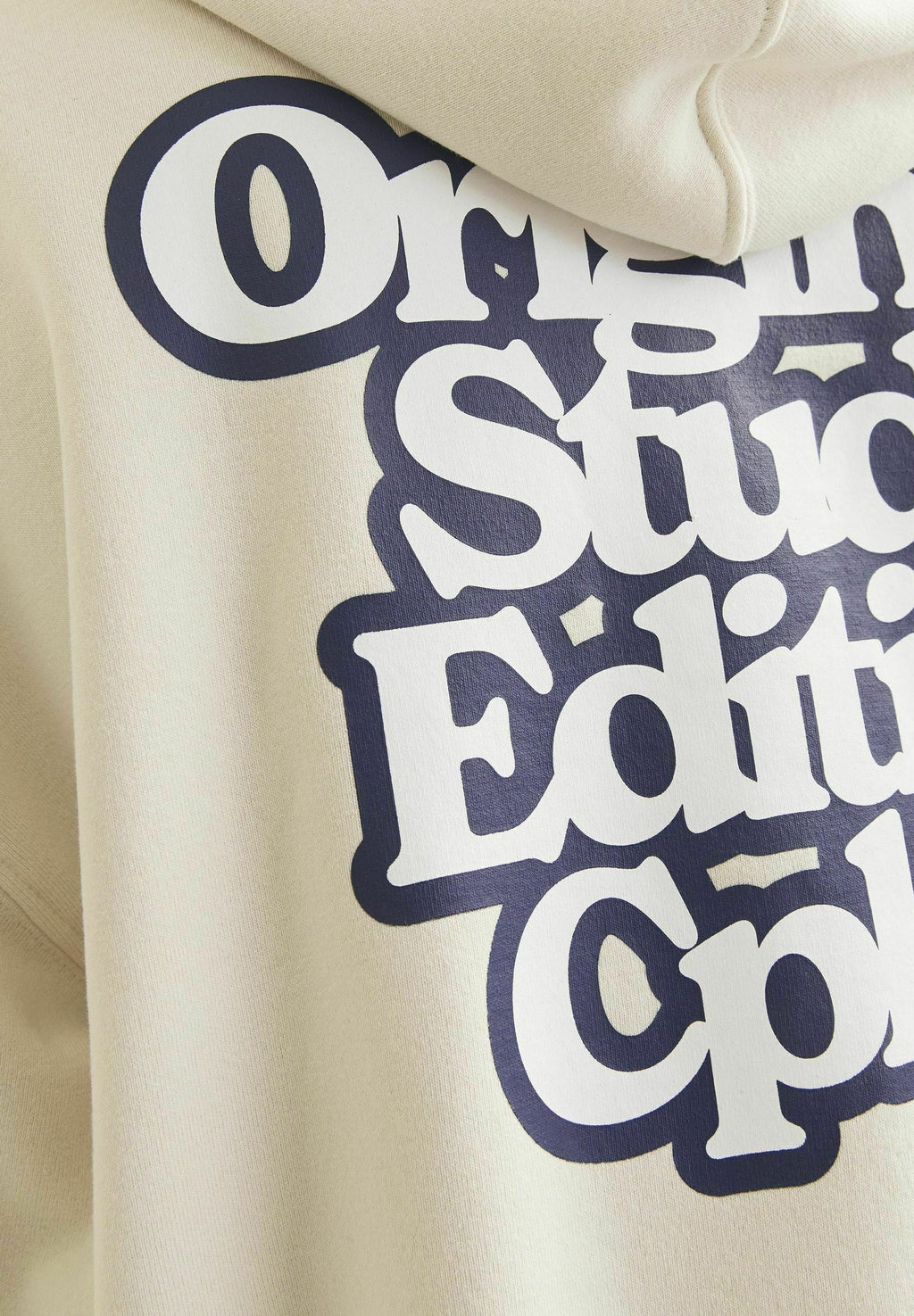Printed - Hoodie - antique white
