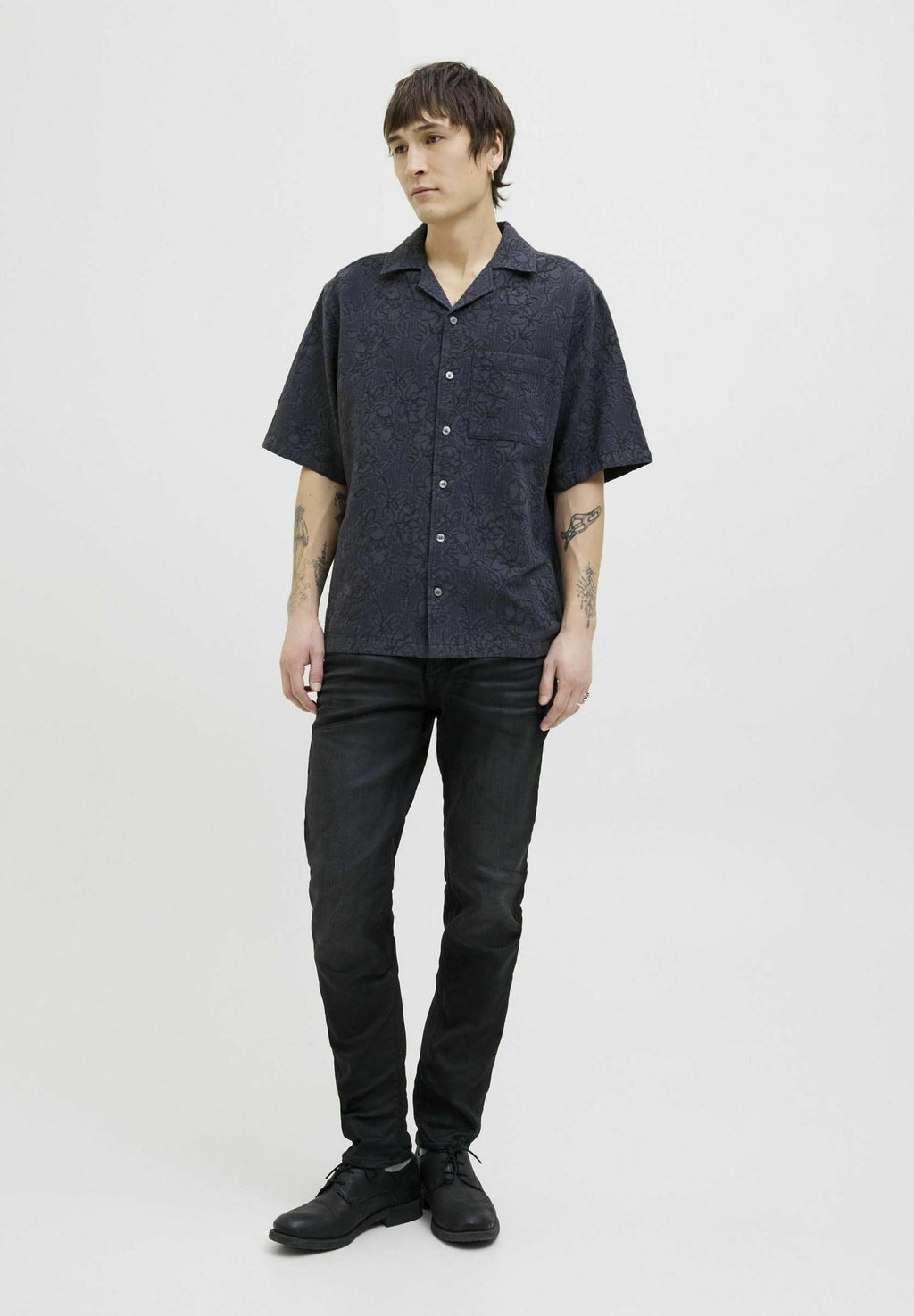 Resort Oversize Fit - Shirt - dark navy