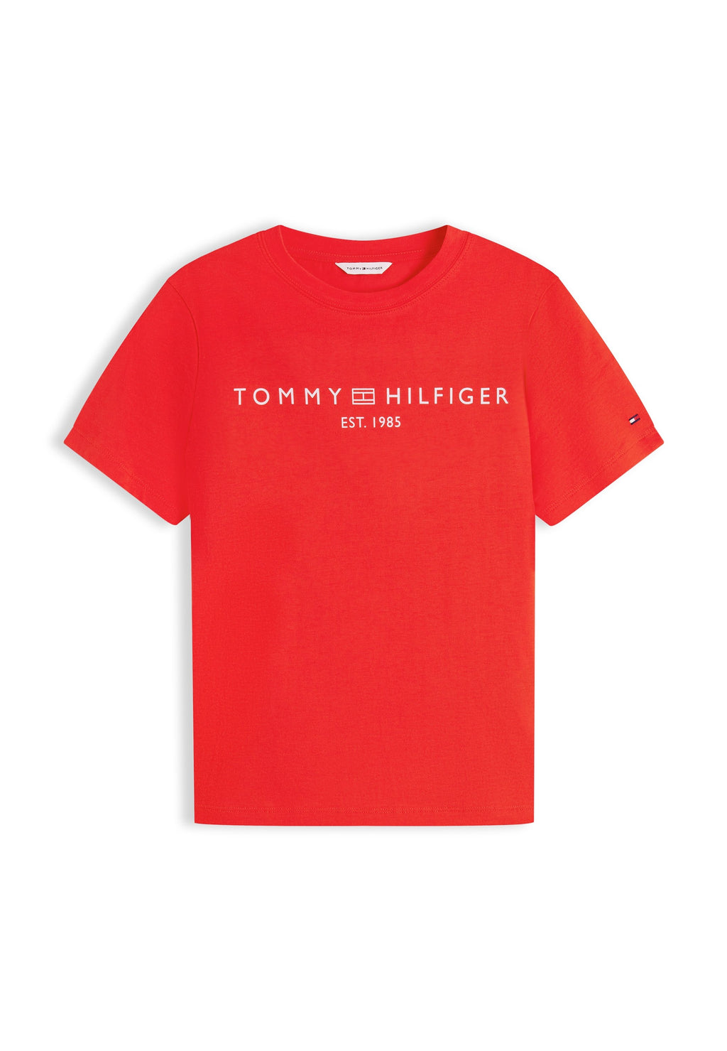 Print T-shirt - fire red