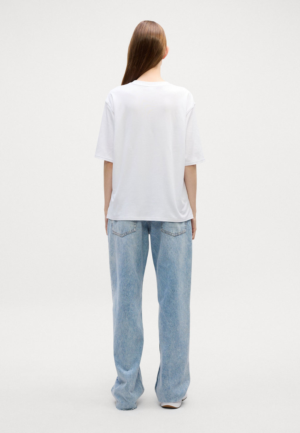RELAXED INSIDE OUT - Print T-shirt - brilliant white