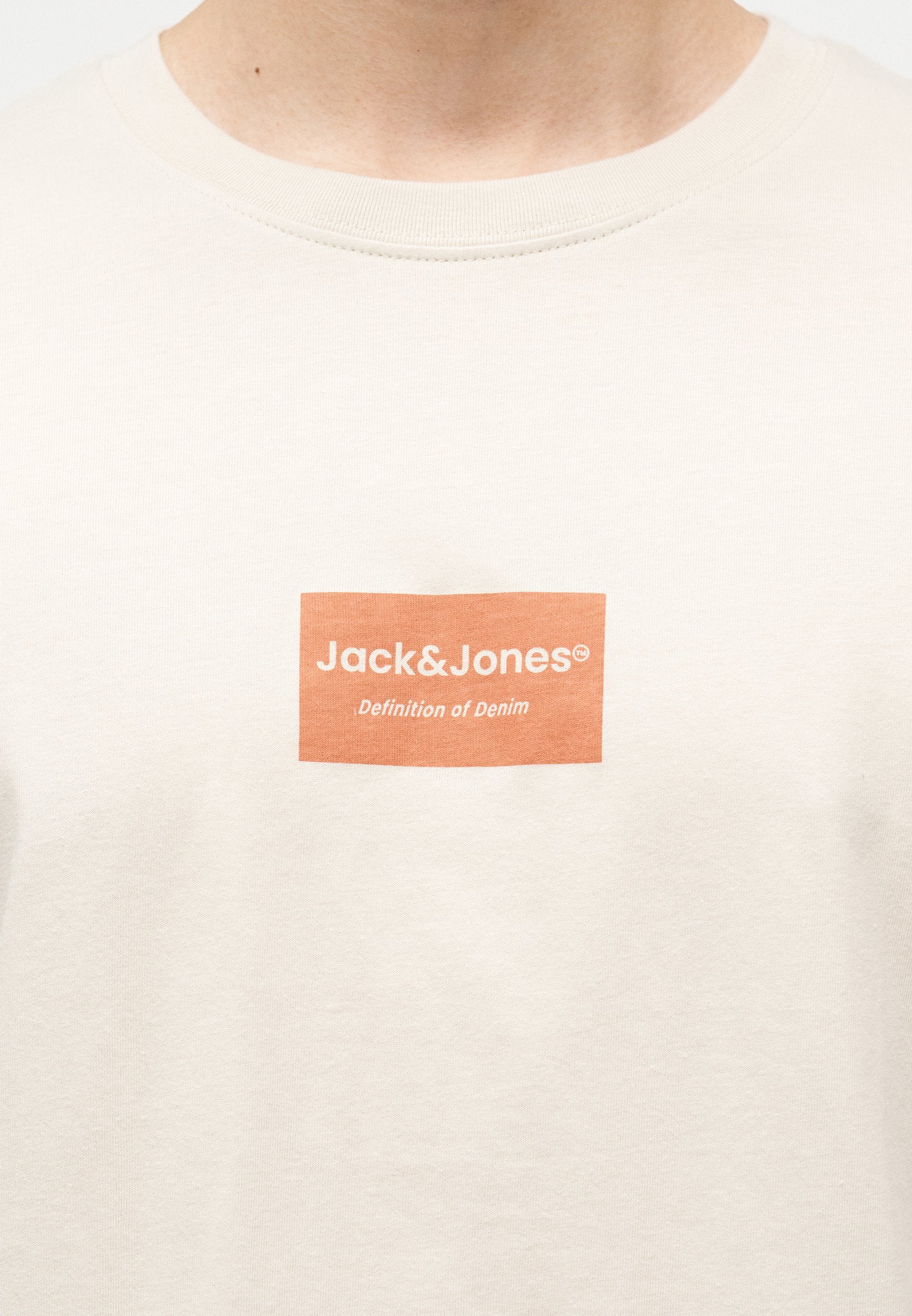 JJFRANK TEE CREW NECK 3 PACK - Basic T-shirt - vetiver/monbeam/navy blazer