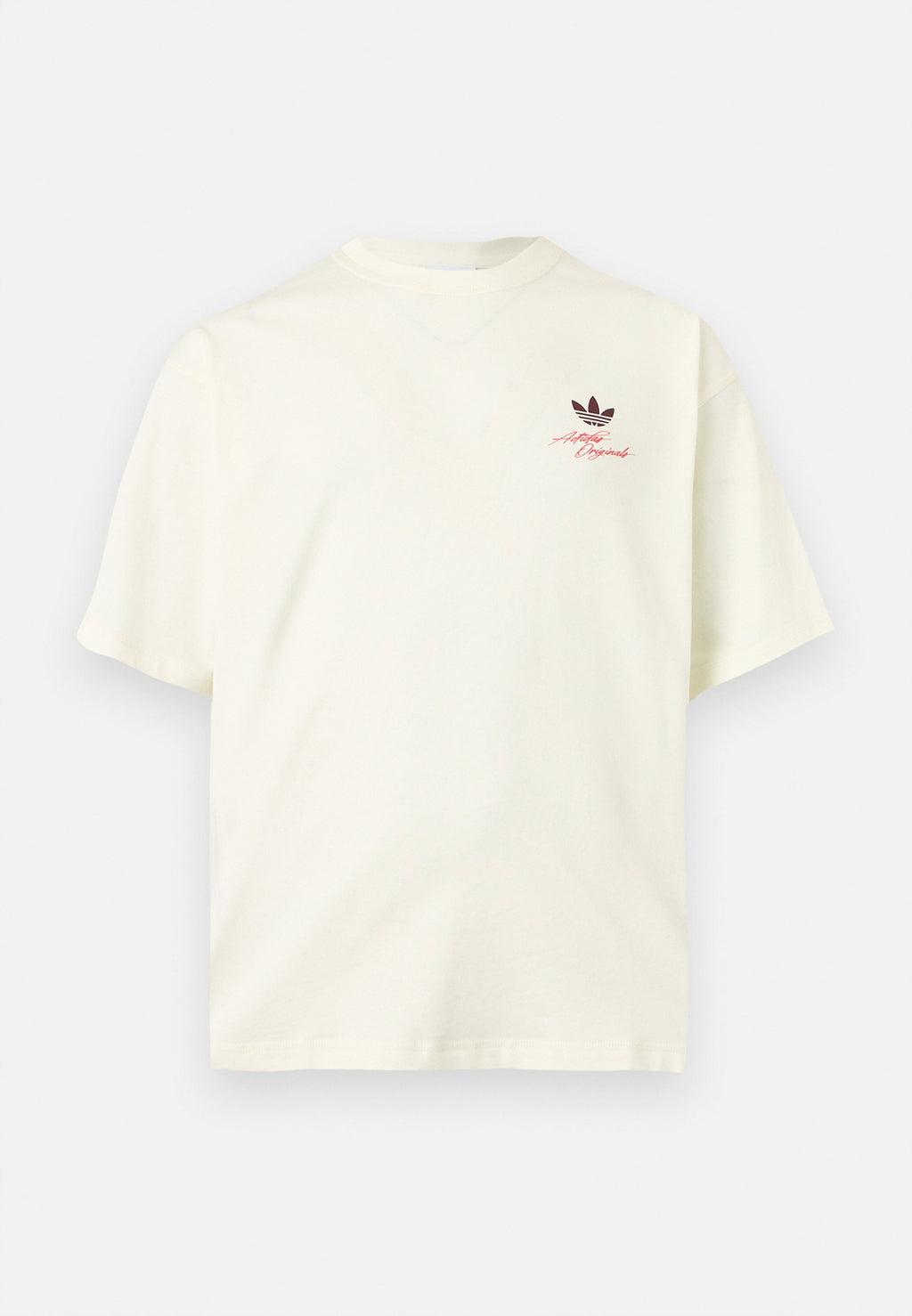 CHERRY TEE UNISEX - Print T-shirt - off-white