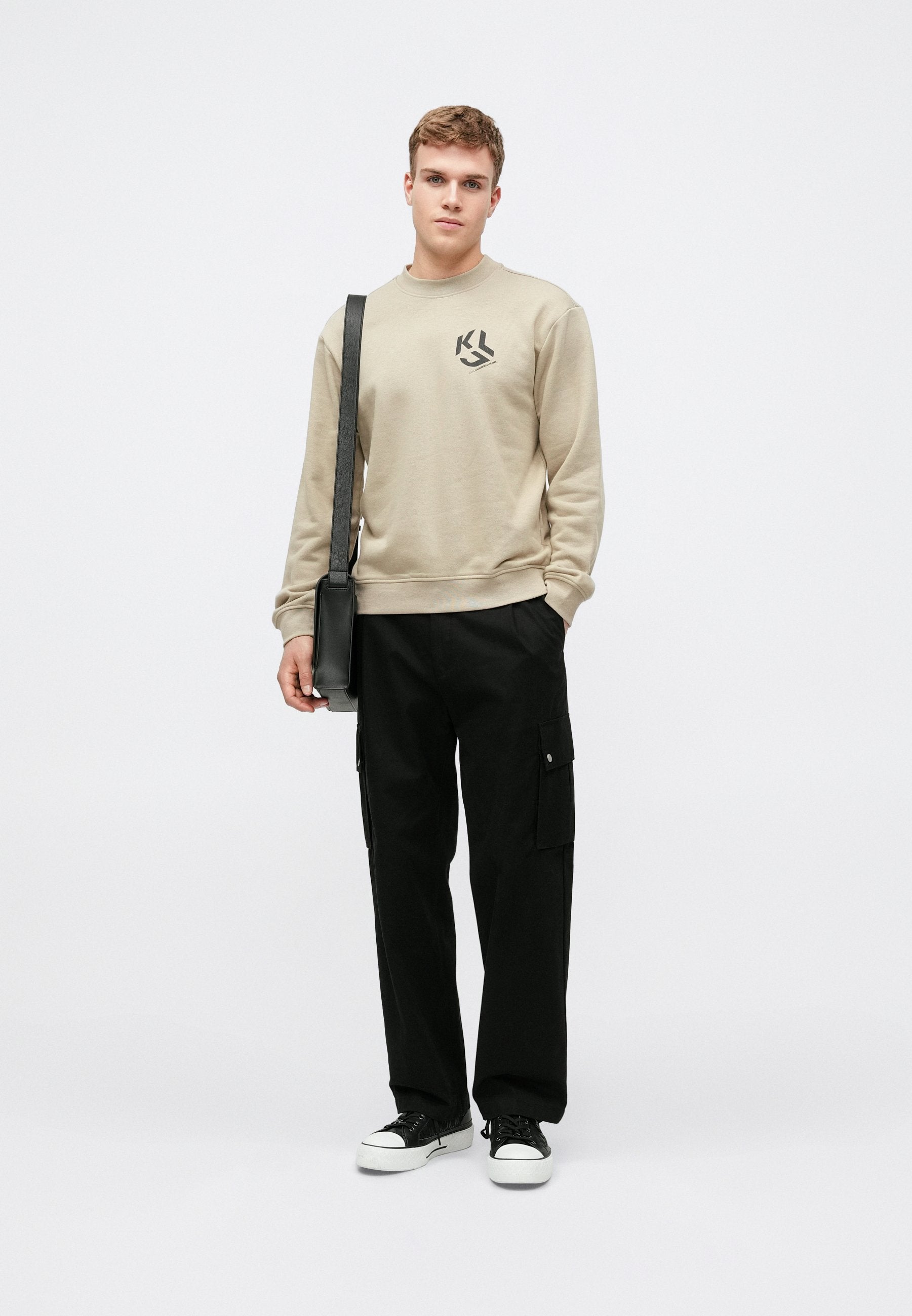 MONOGRAM PATCH - Sweatshirt - twill