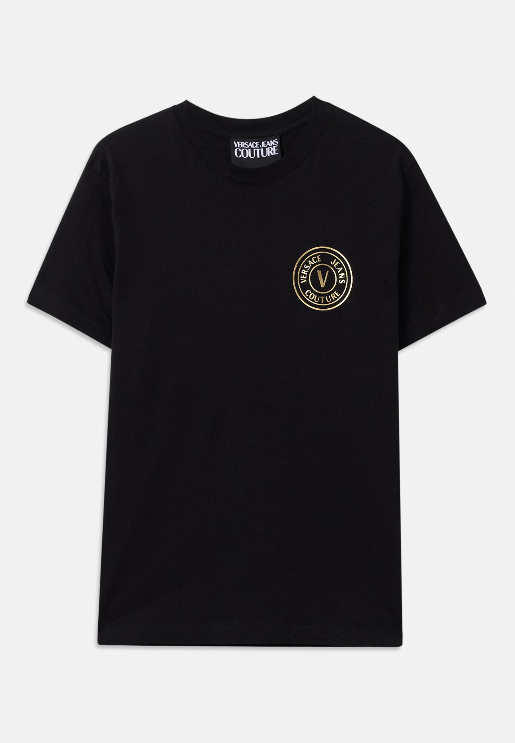 EMBLEM - Print T-shirt - black/gold coloured
